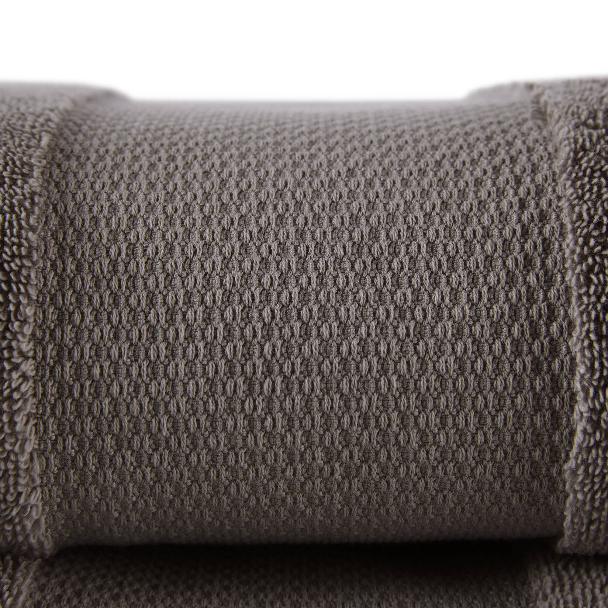 Oversized Charcoal Turkish Cotton Bath Sheet Set, 2 Piece