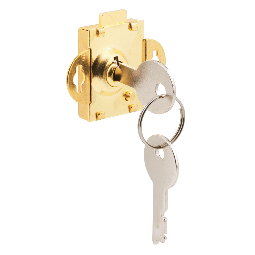 Prime-Line S 4048 Brass Hardware Mailbox Lock