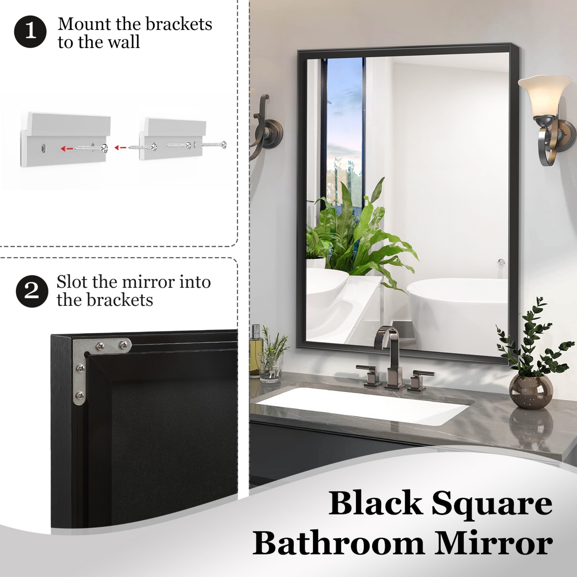 ToolCat SF1-37-YT Framed-Bath-Mirrors - View #11