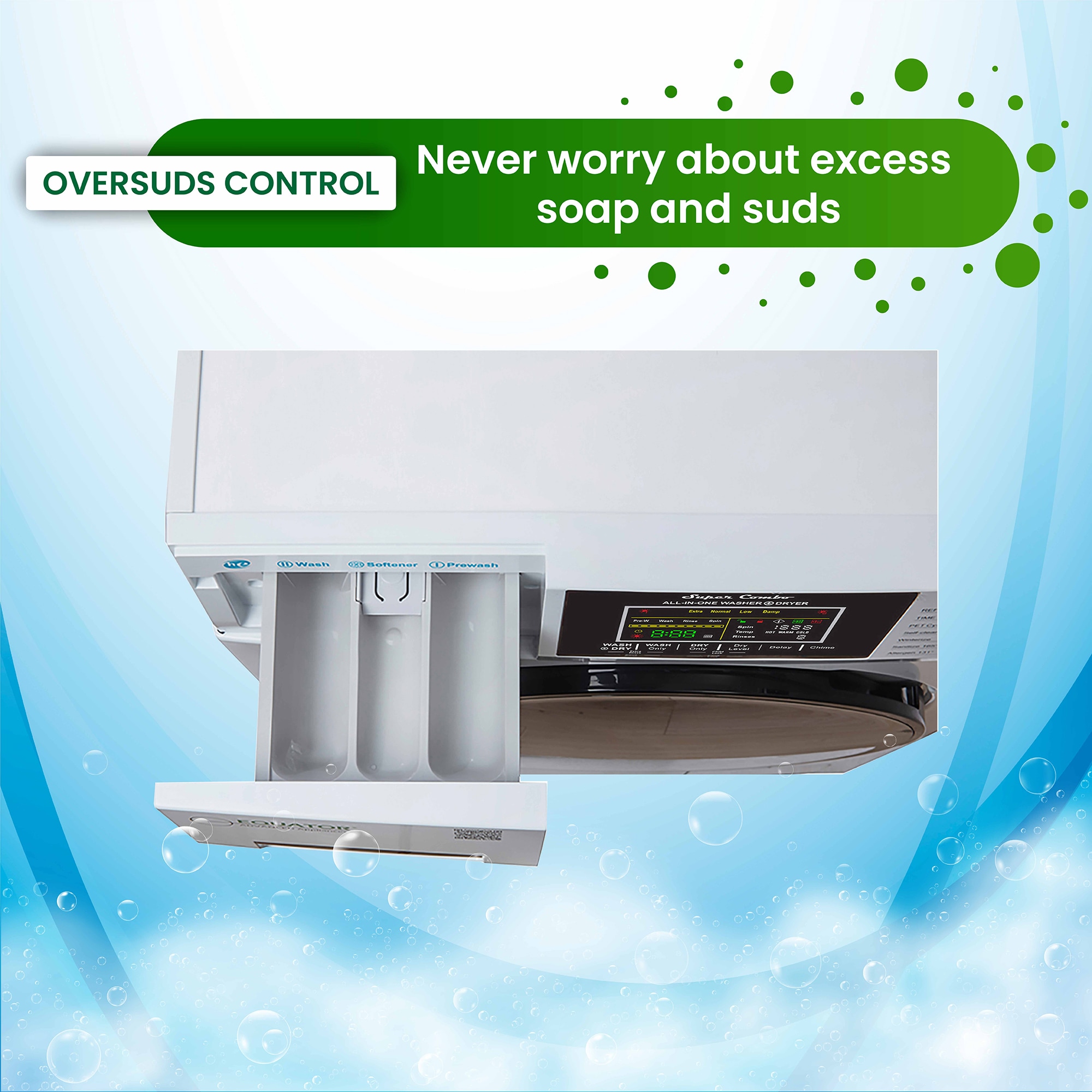 Equator Advanced Appliances EZ 4700 C WHITE Combination-Washers-Dryers - View #15