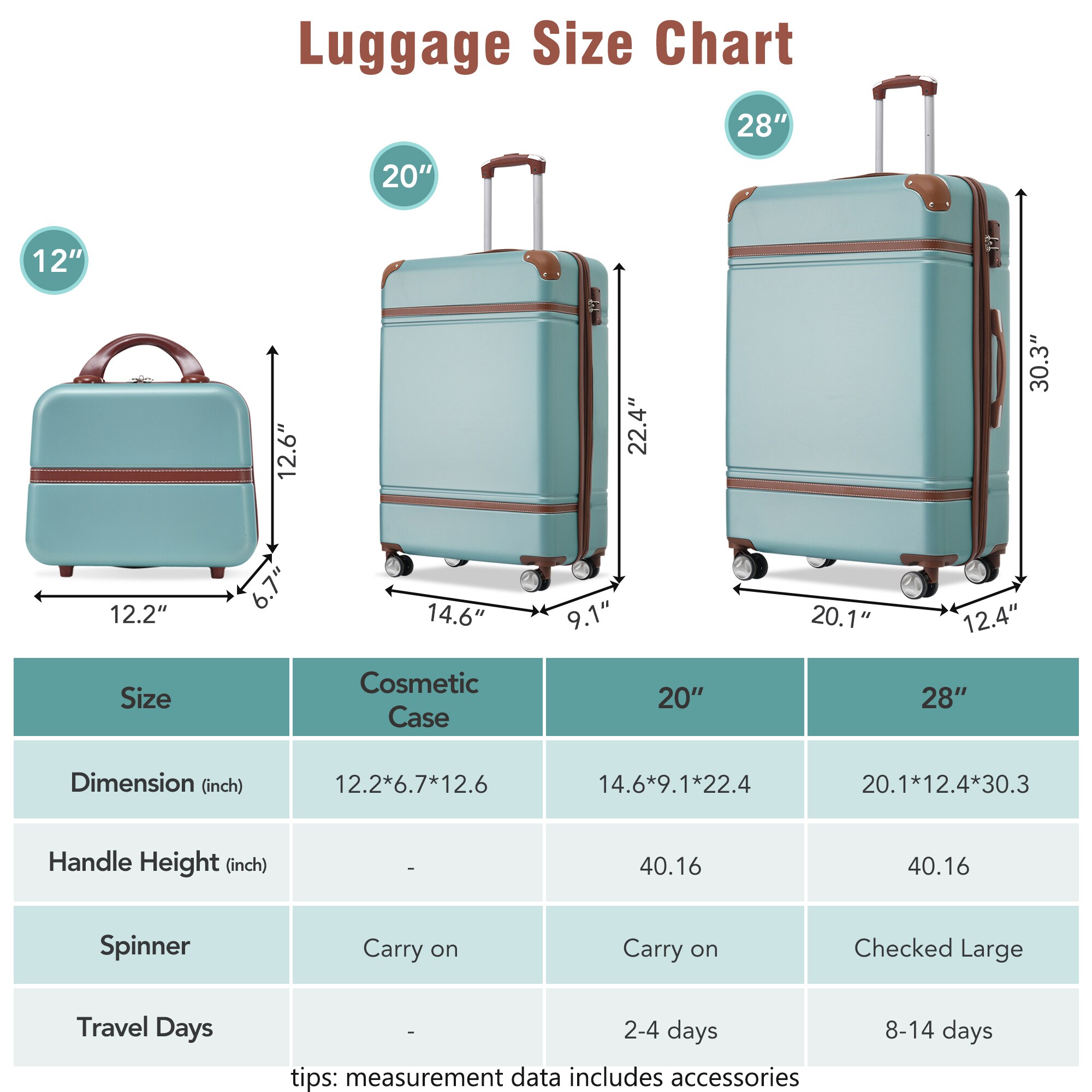 GDFStudio 365242 Luggage-And-Luggage-Sets - View #3