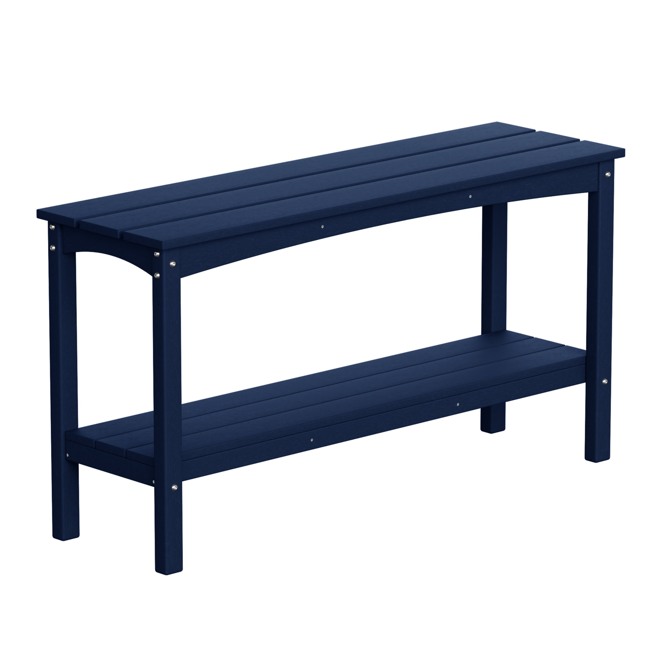 Westin Furniture OP8015-NB Laguna Rectangle Outdoor Console Table 16.75-in W x 55-in L