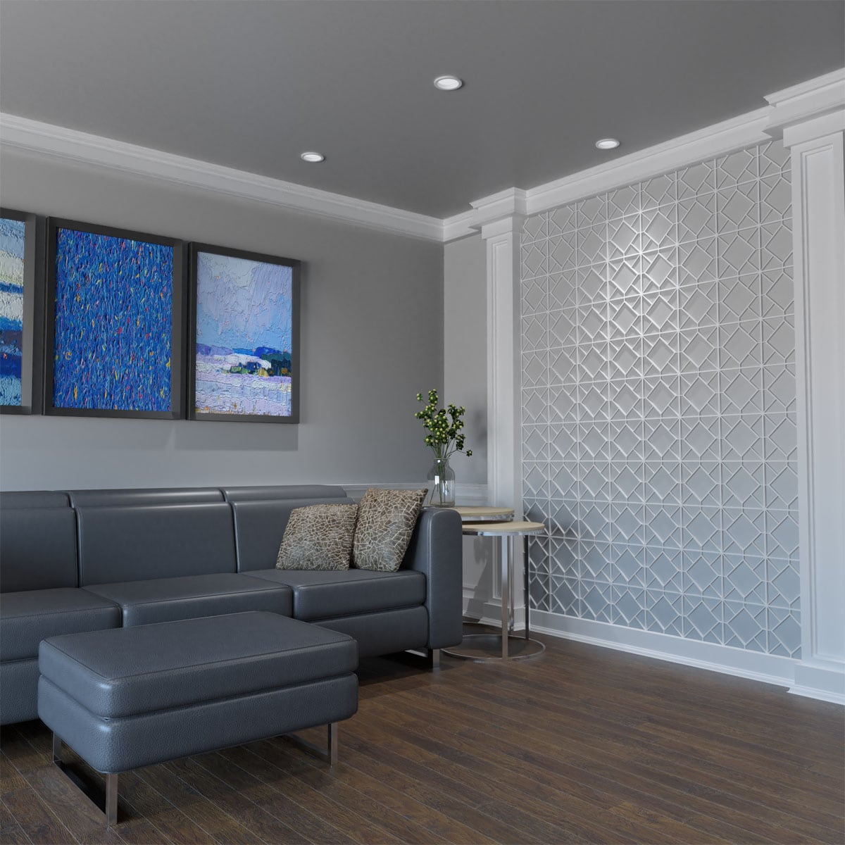 Ekena Millwork WALP08X08HSN Wall-Panels - View #3