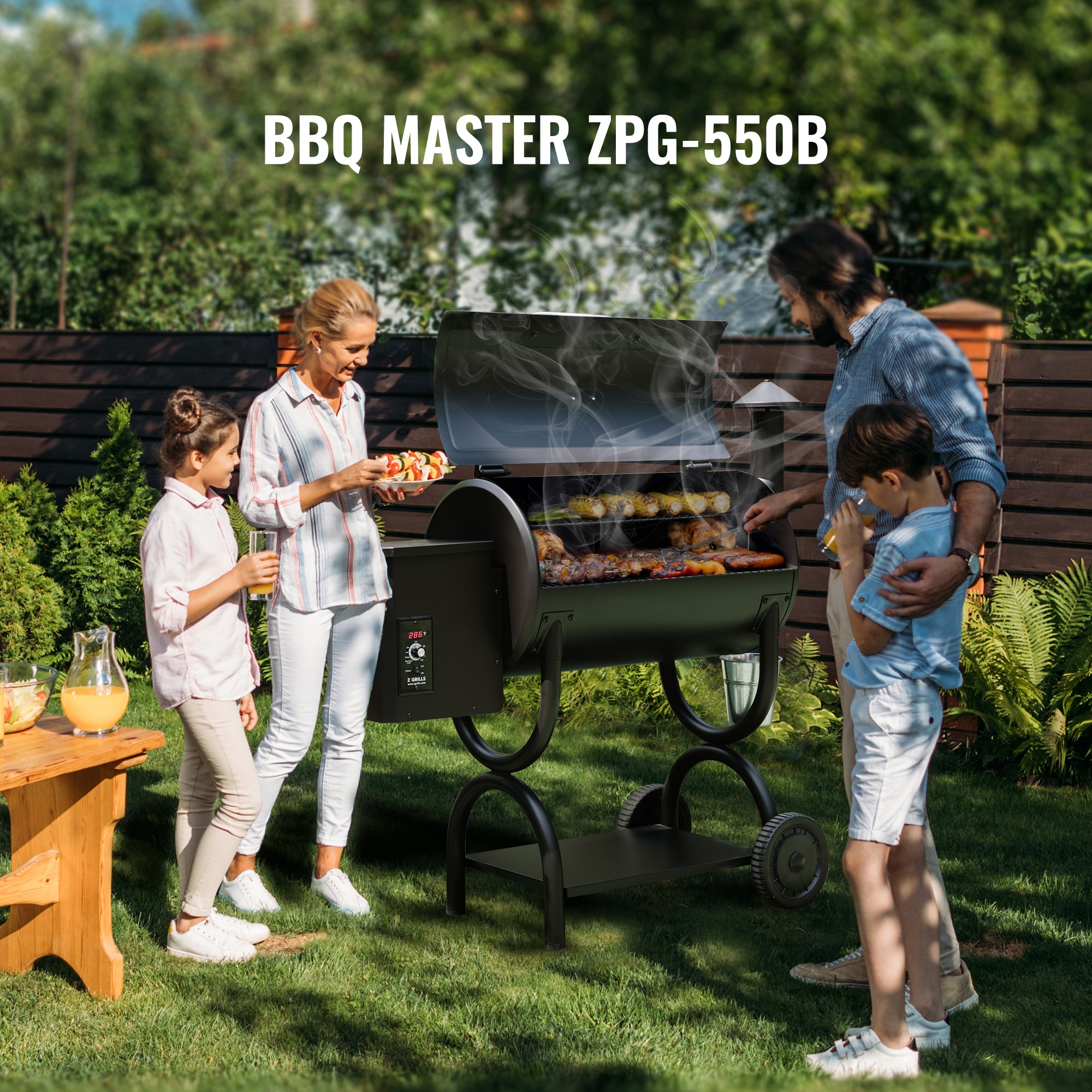 Z GRILLS ZPG-550B Pellet-Grills - View #10