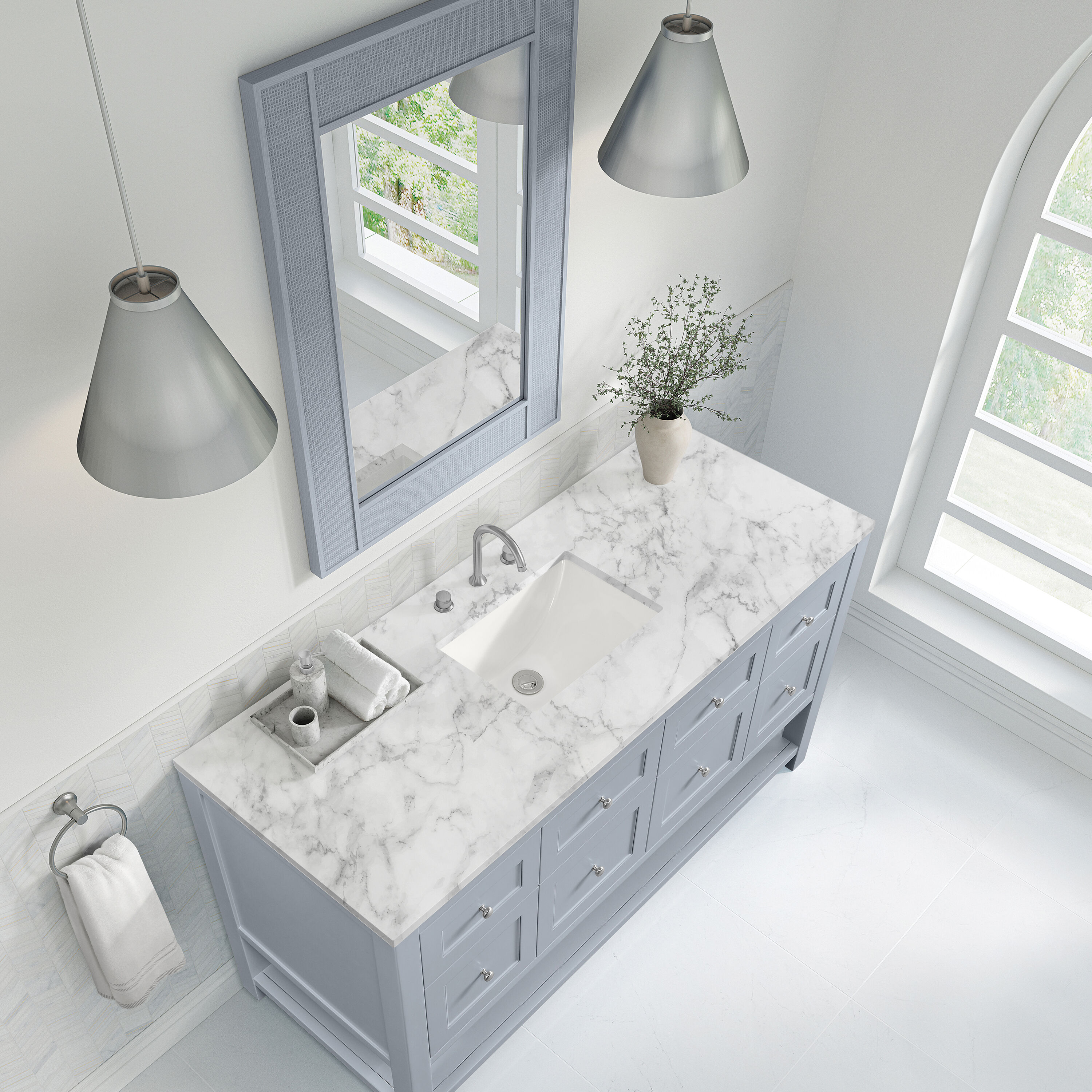 James Martin Vanities 330-V60S-SRB-3CAR Bath-Vanity-Combo - View #7