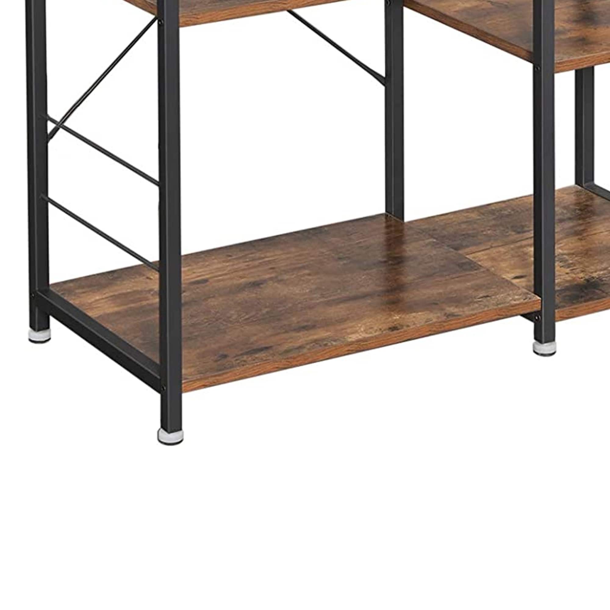 Benzara BM221272 Free-Standing-Shelving - View #3