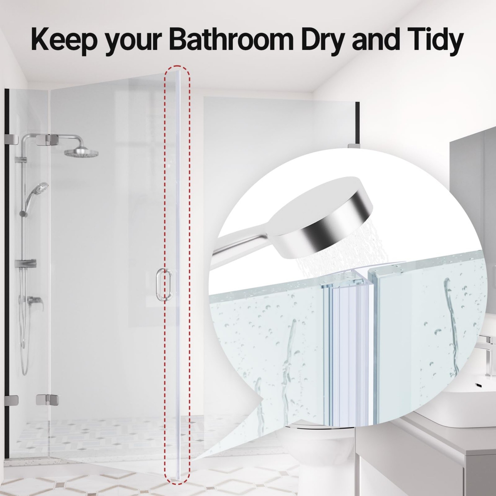 Wudkey L4-BQ1O5X Shower-Accessories - View #6