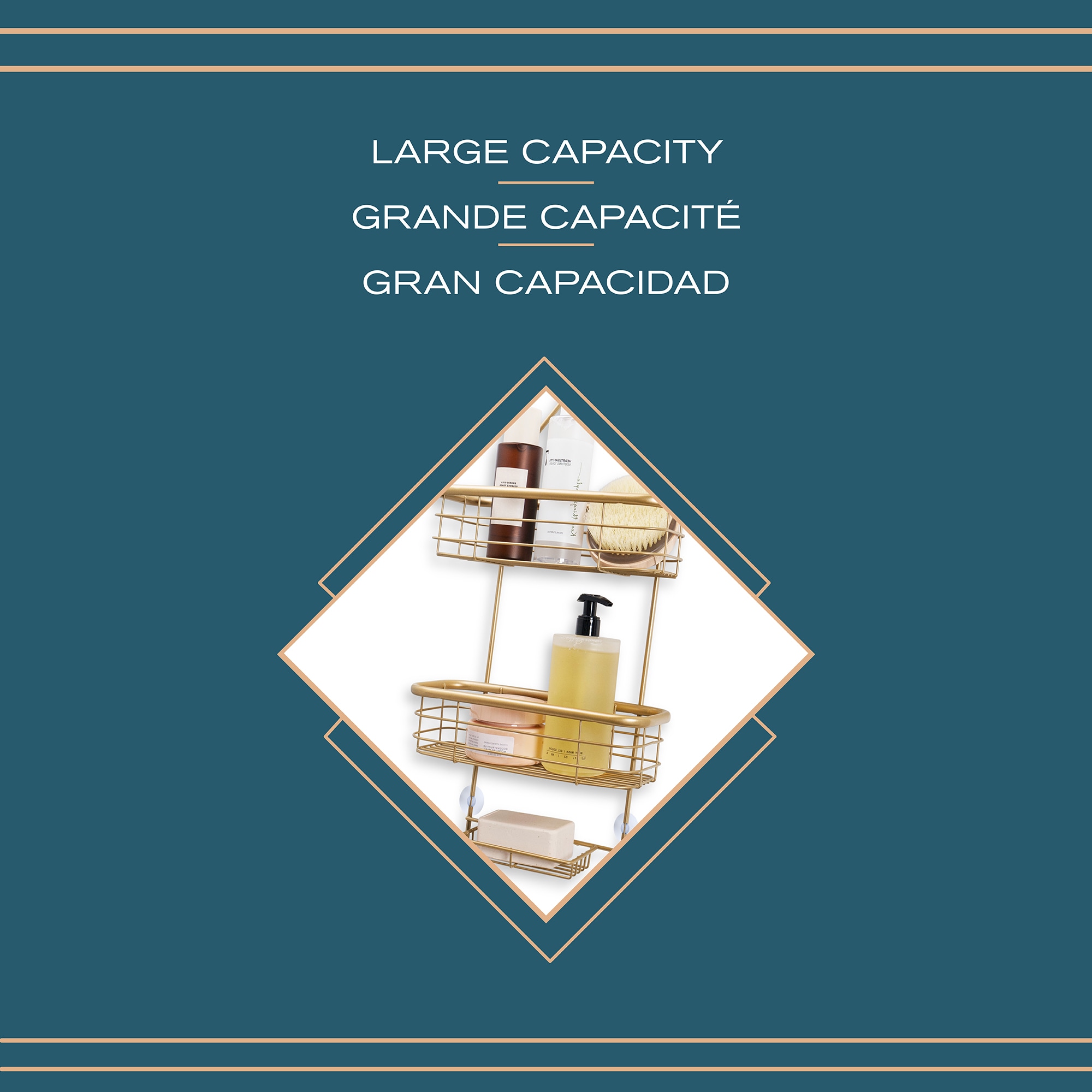 Moorefield SC422GLD Hanging-Shower-Caddies - View #4