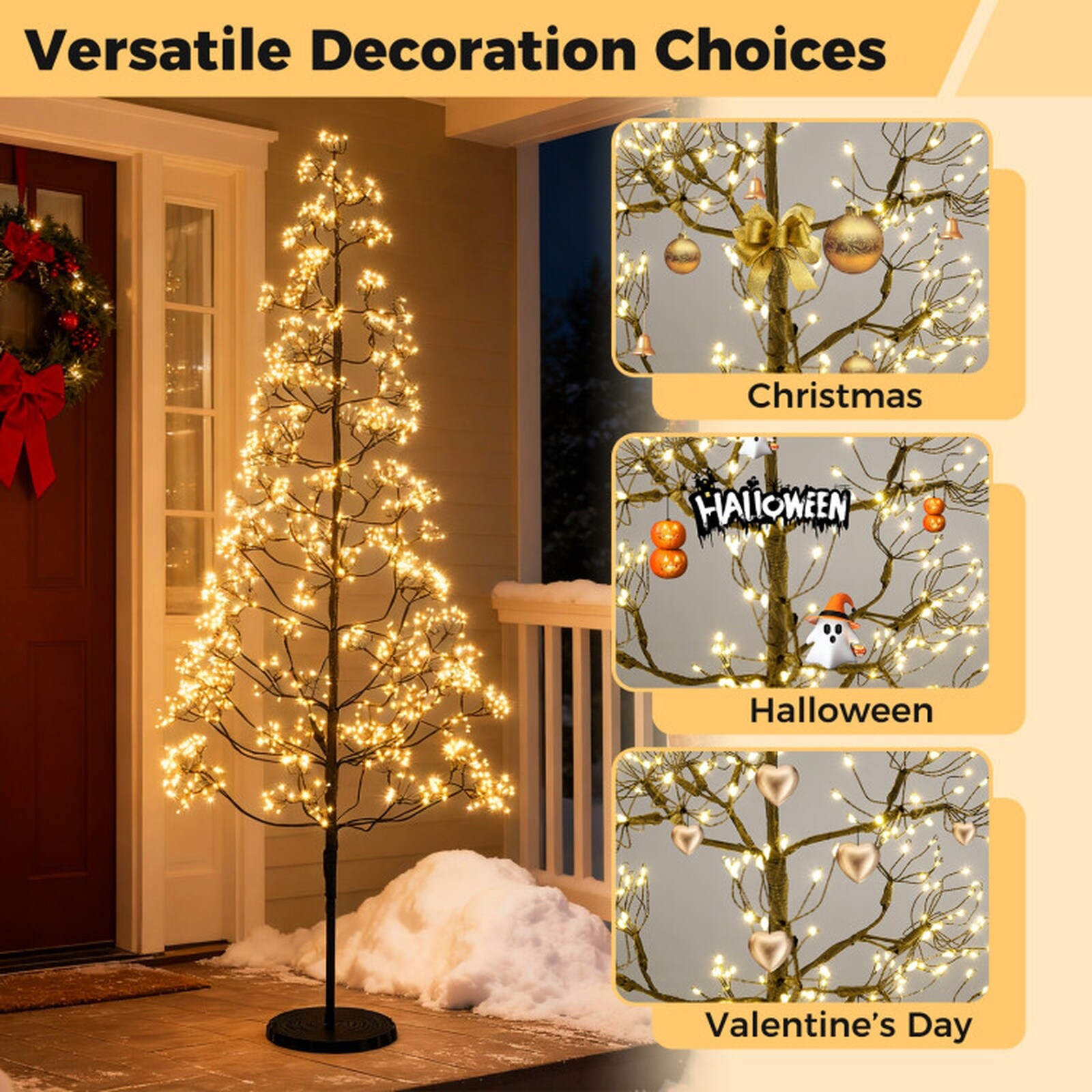 SUGIFT LW102SUGHY3145 Artificial-Christmas-Trees - View #6