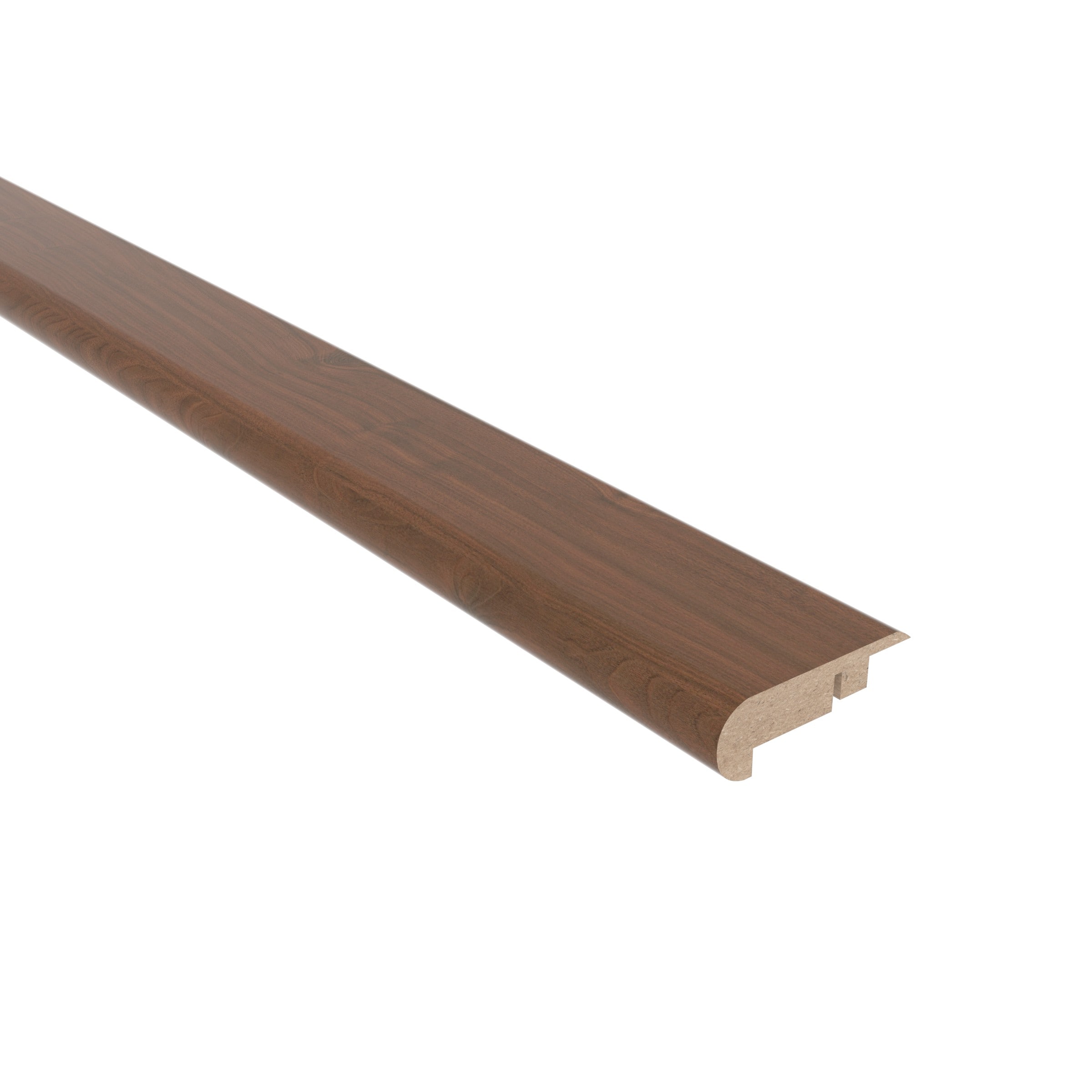 CALI 7704000915 Santa Cruz Old Mission Umber Prefinished 0.98-in T x 2.52-in W x 72.83-in L MDF Bullnose