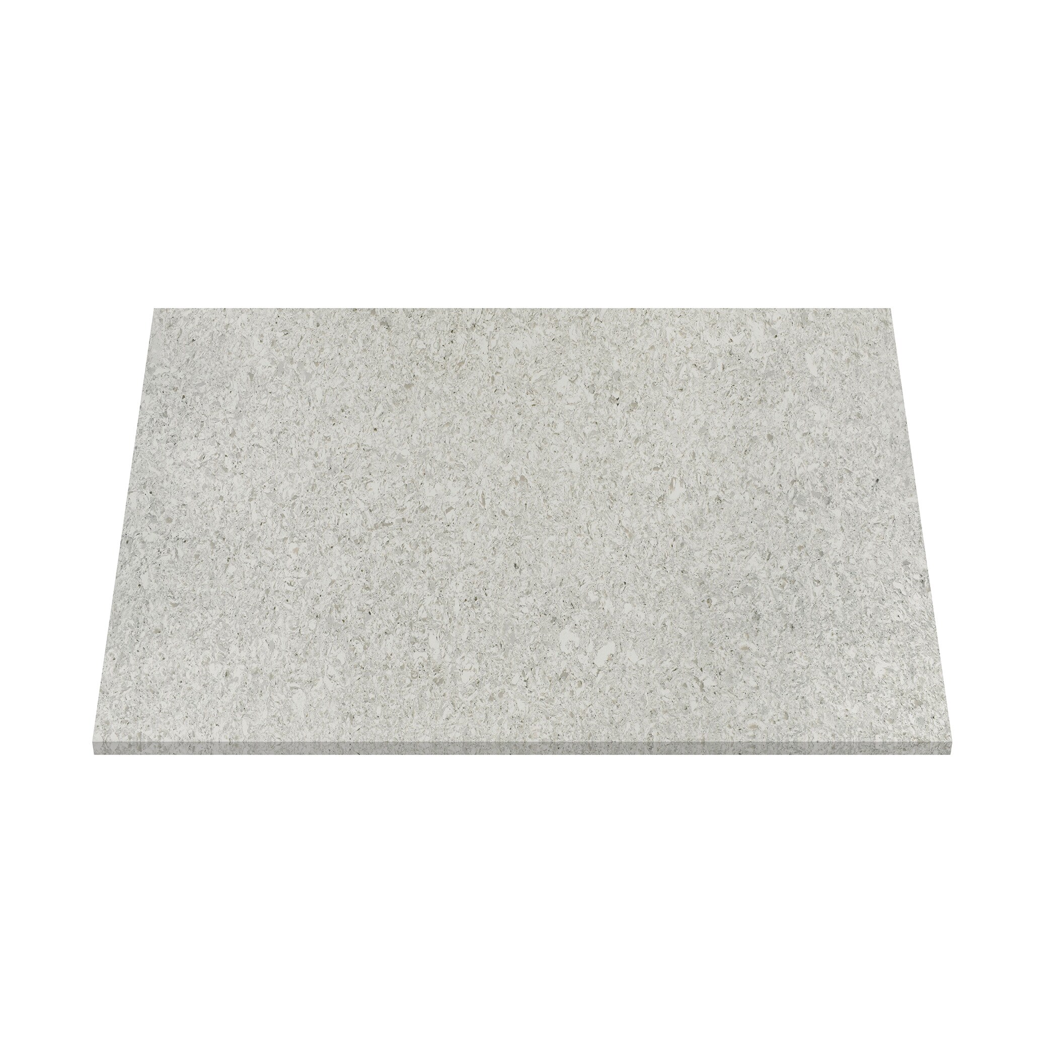 Allen + Roth Glymur Quartz Off-white Kitchen Countertop Sample (4-in X ...