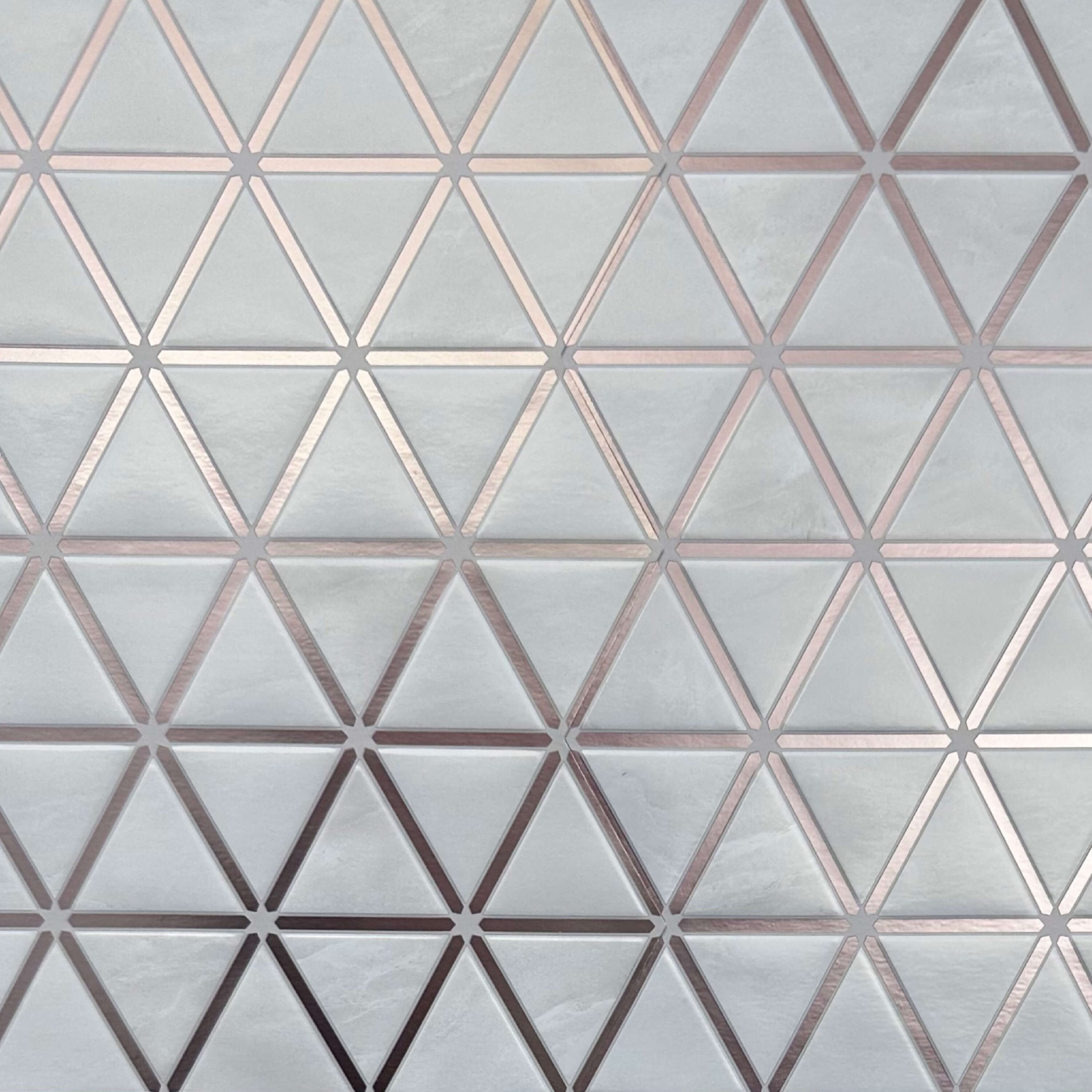 Main Street Creations MSWT033641-24 10.67-Sq. Feet Gold Paper Textured Geometric Self-adhesive Peel and Stick Wallpaper