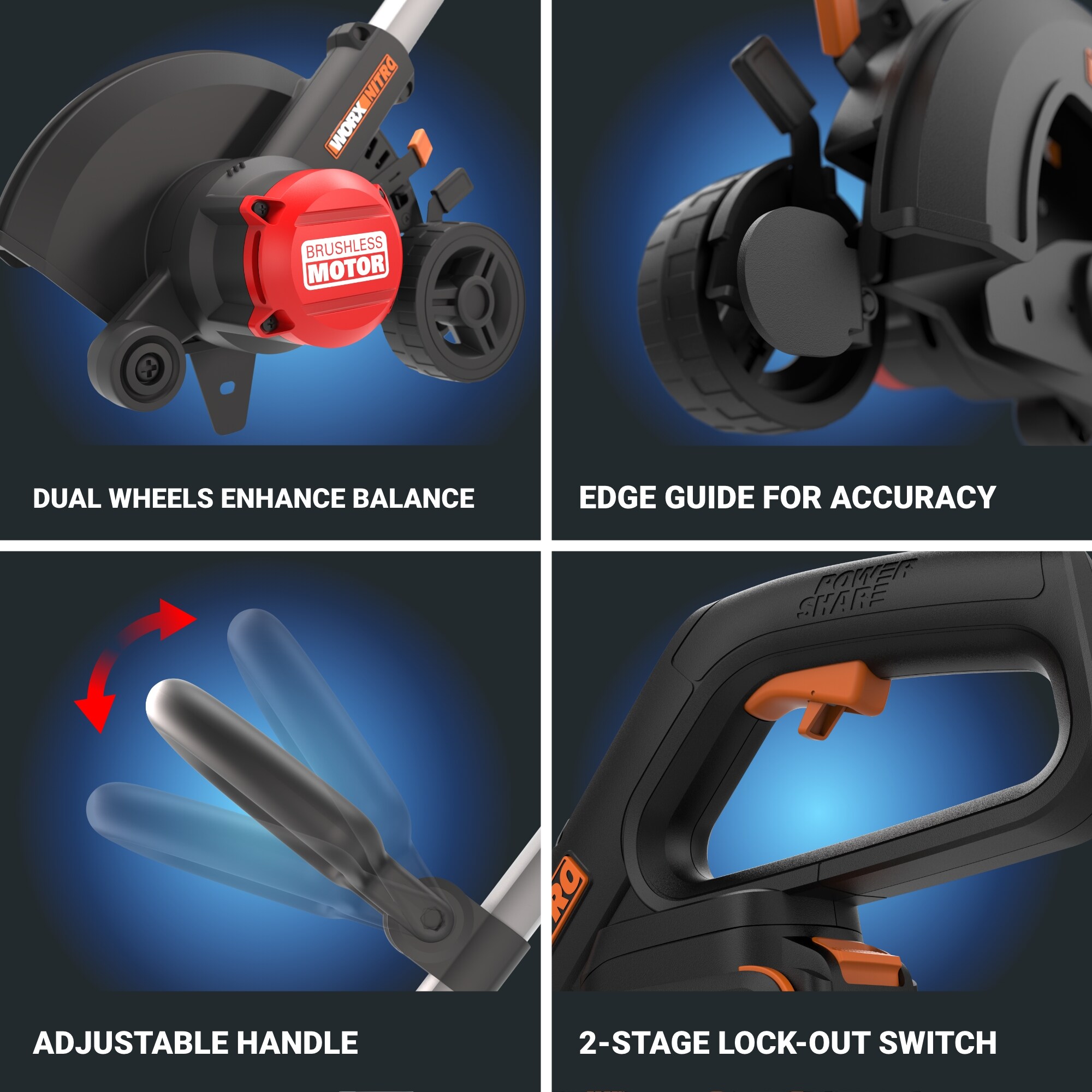 WORX WG898 Lawn-Edger - View #4