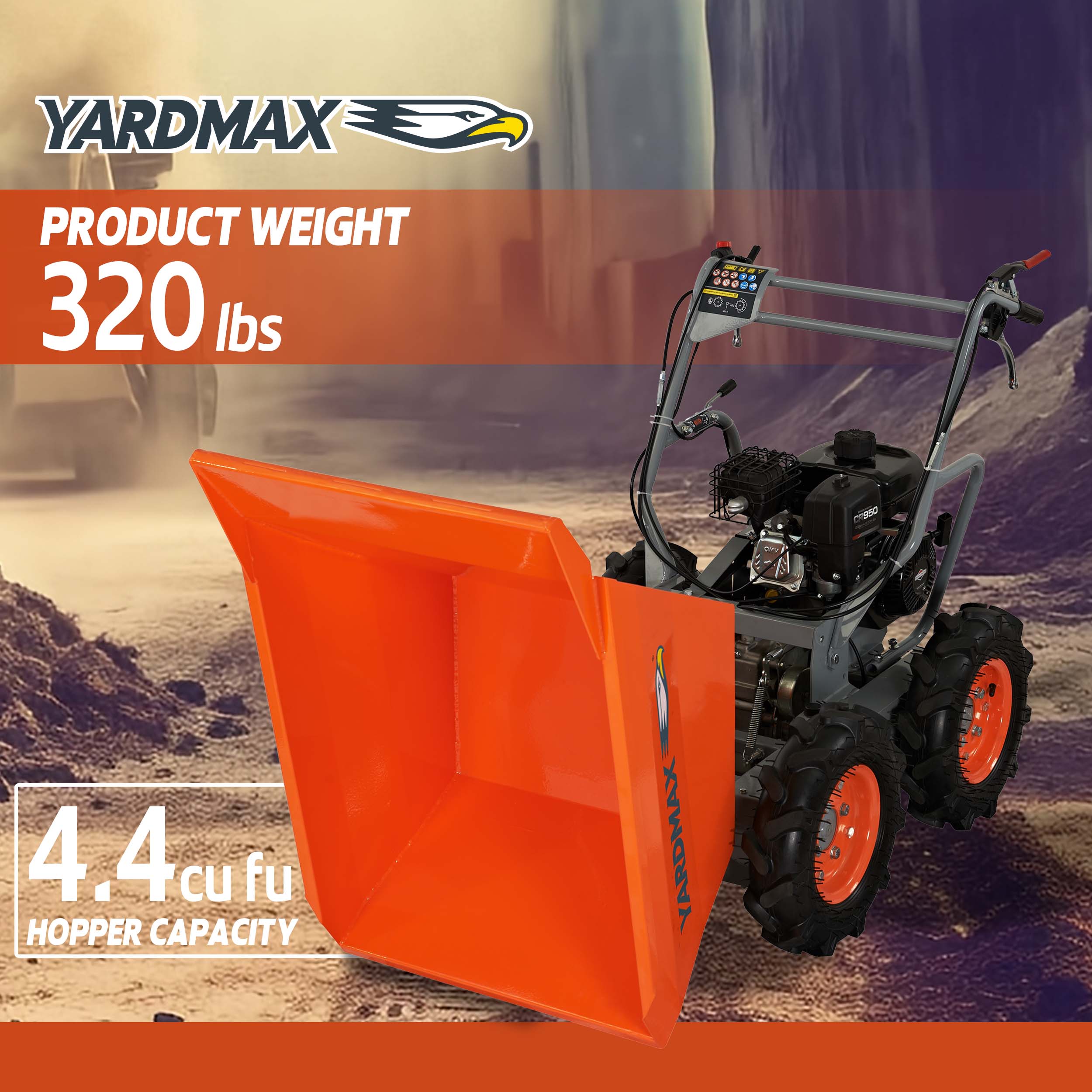 YARDMAX YD4103 Dump-Cart - View #9