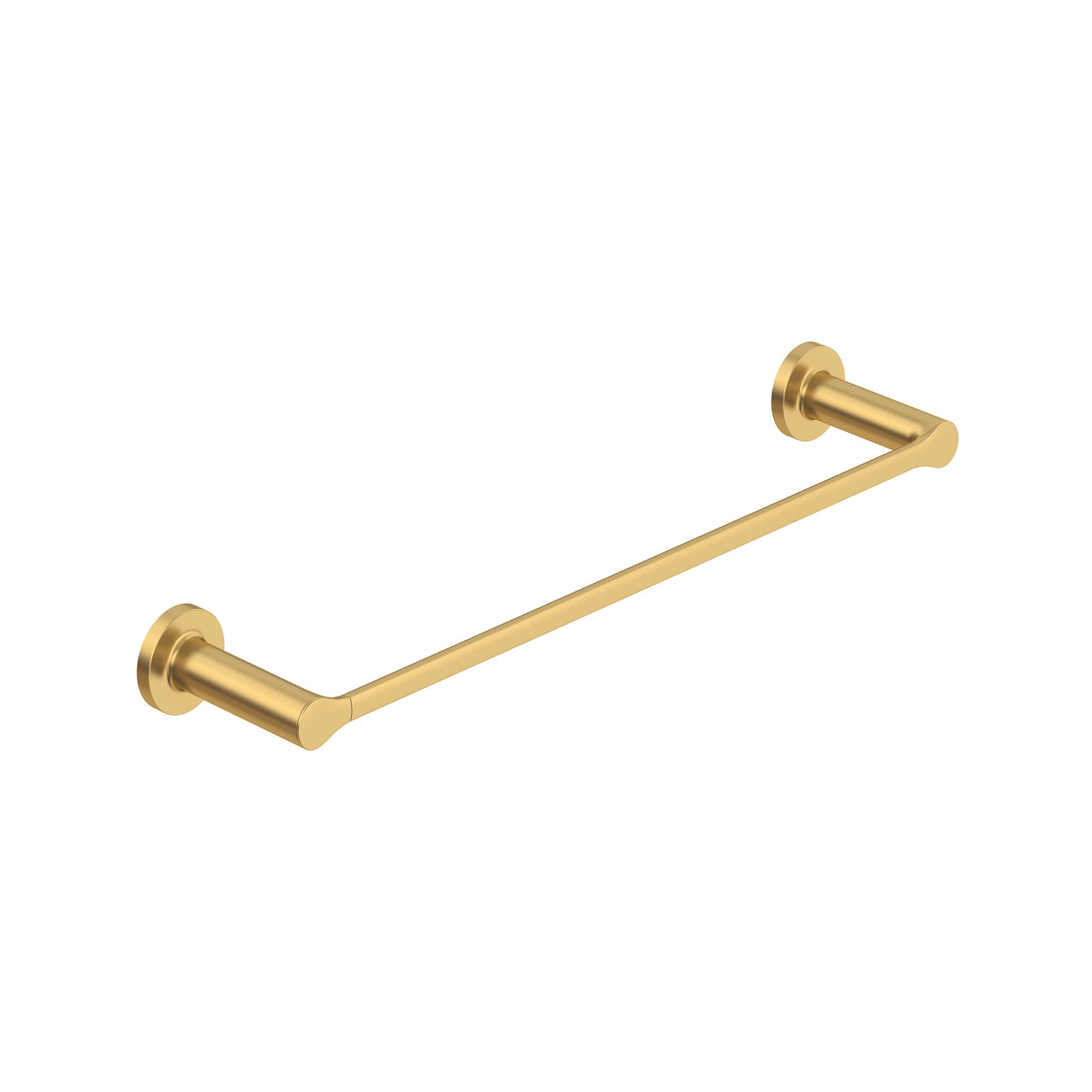 American Standard 7105018.GN0 Studio S 18-in Brushed Cool Sunrise Wall mount Single Towel Bar