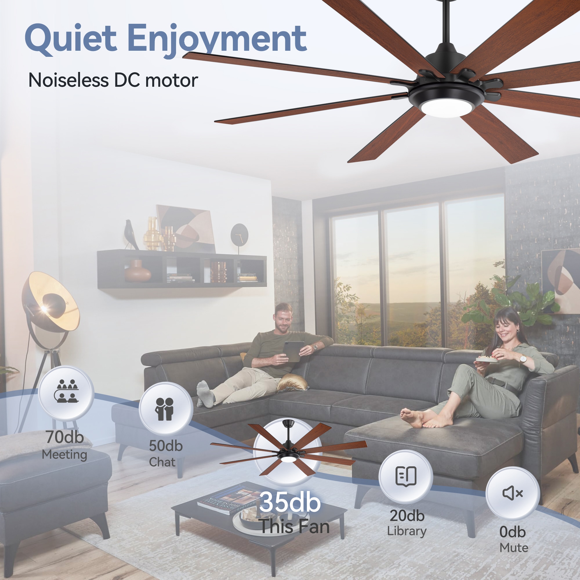 Breezary 30047-BK Ceiling-Fans - View #9