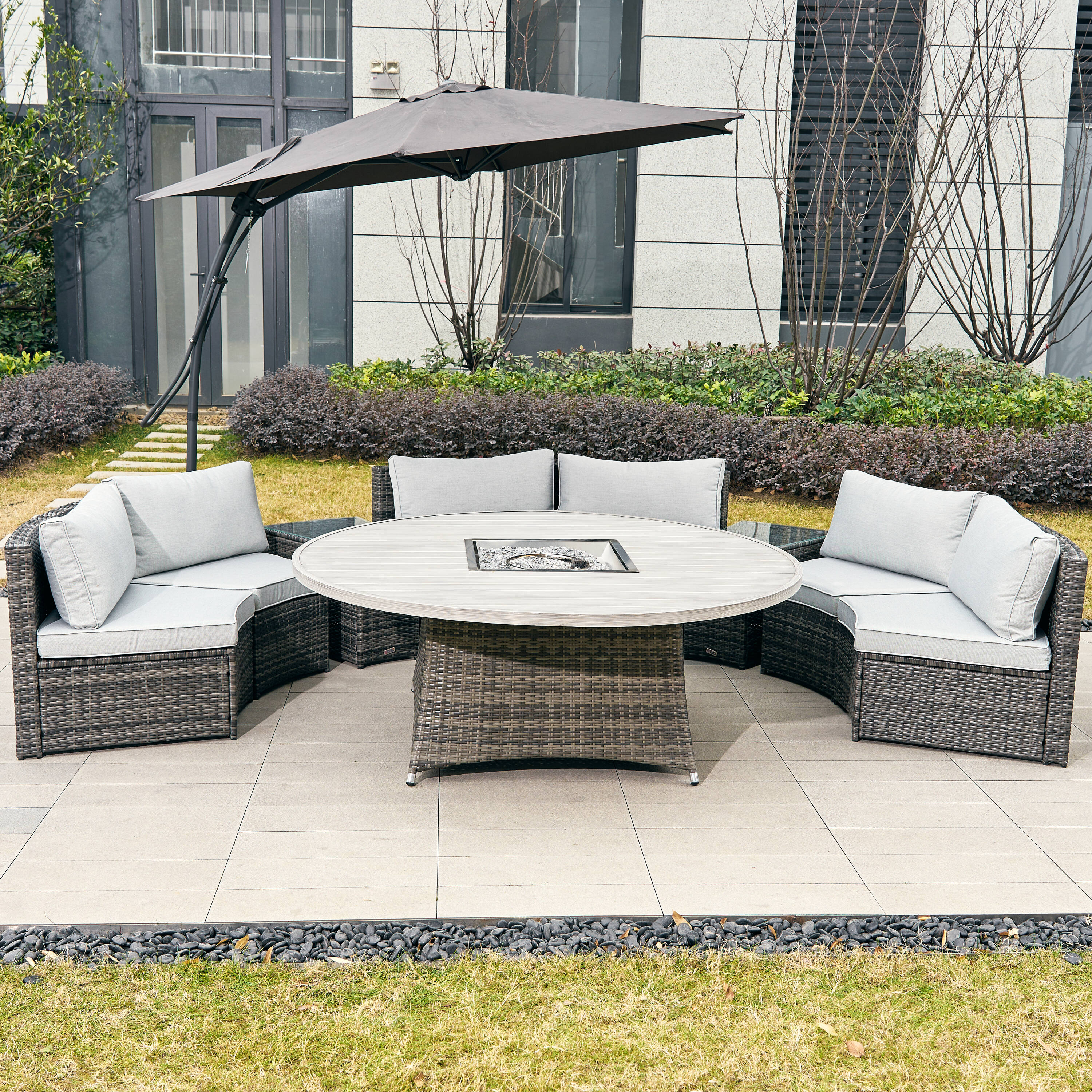 Direct Wicker DWS-1205B6S2T&08A-G Patio-Dining-Sets - View #11