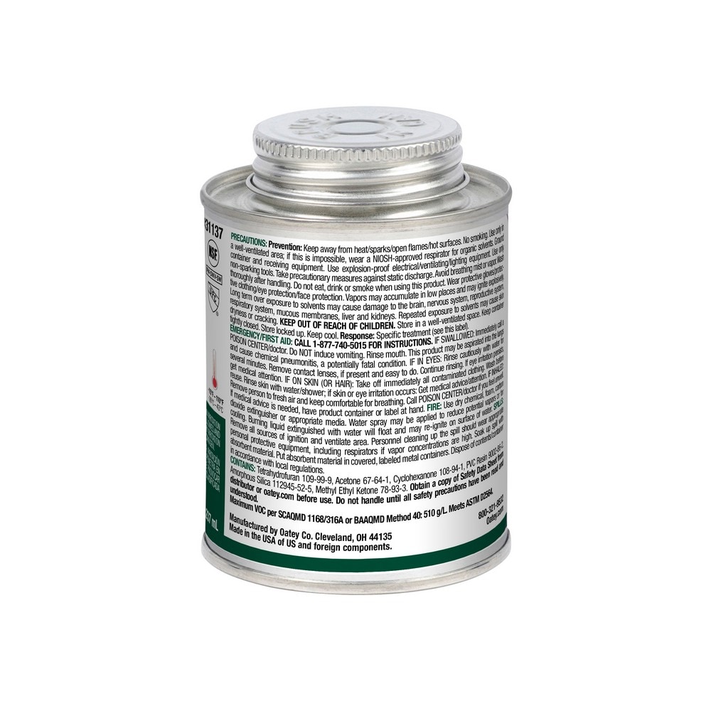Oatey 31137L Pipe-Cements-Primers-Cleaners - View #10