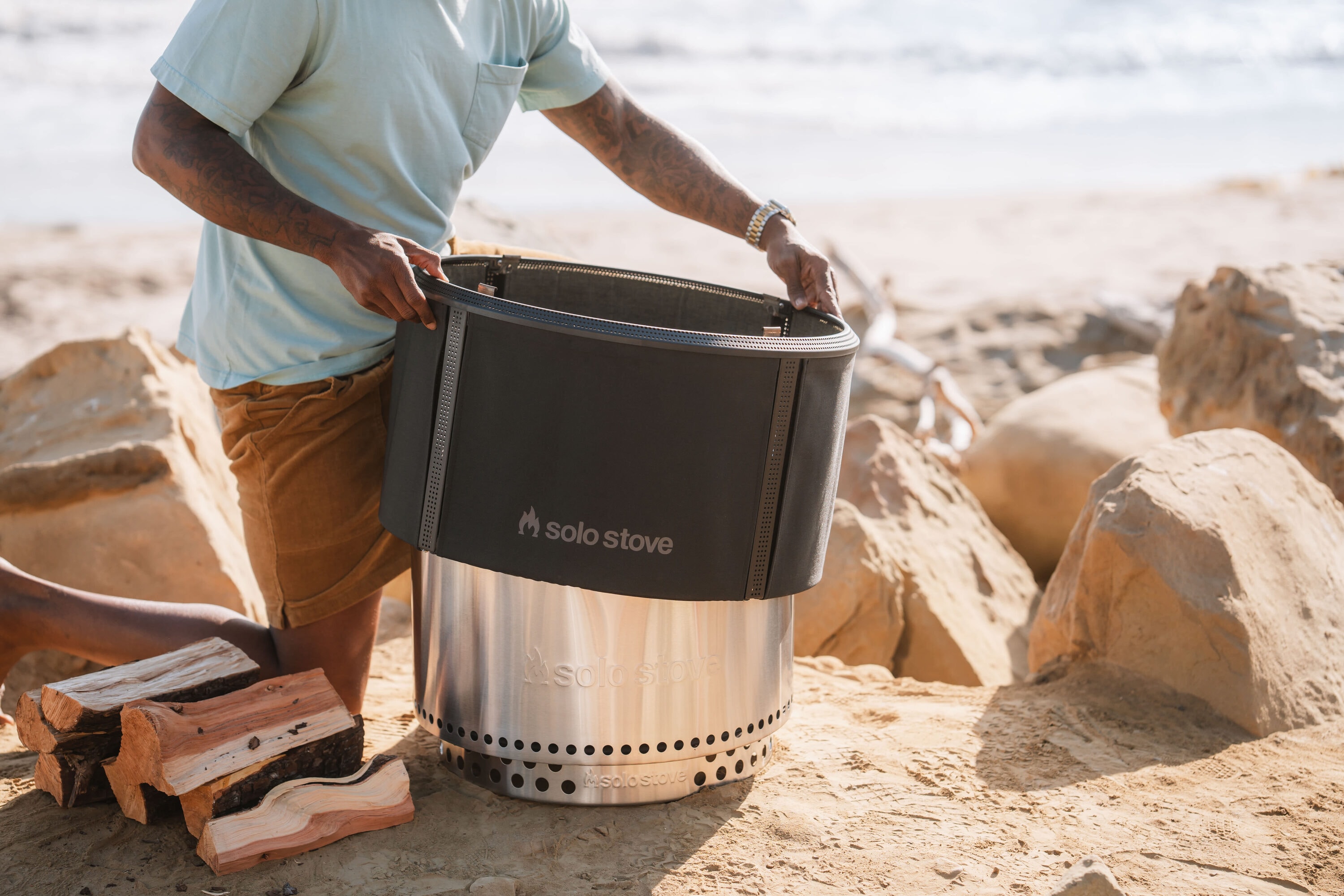 Solo Stove SSRAN-HEAT-BARRIER Gas-Fire-Pit-Accessories - View #5