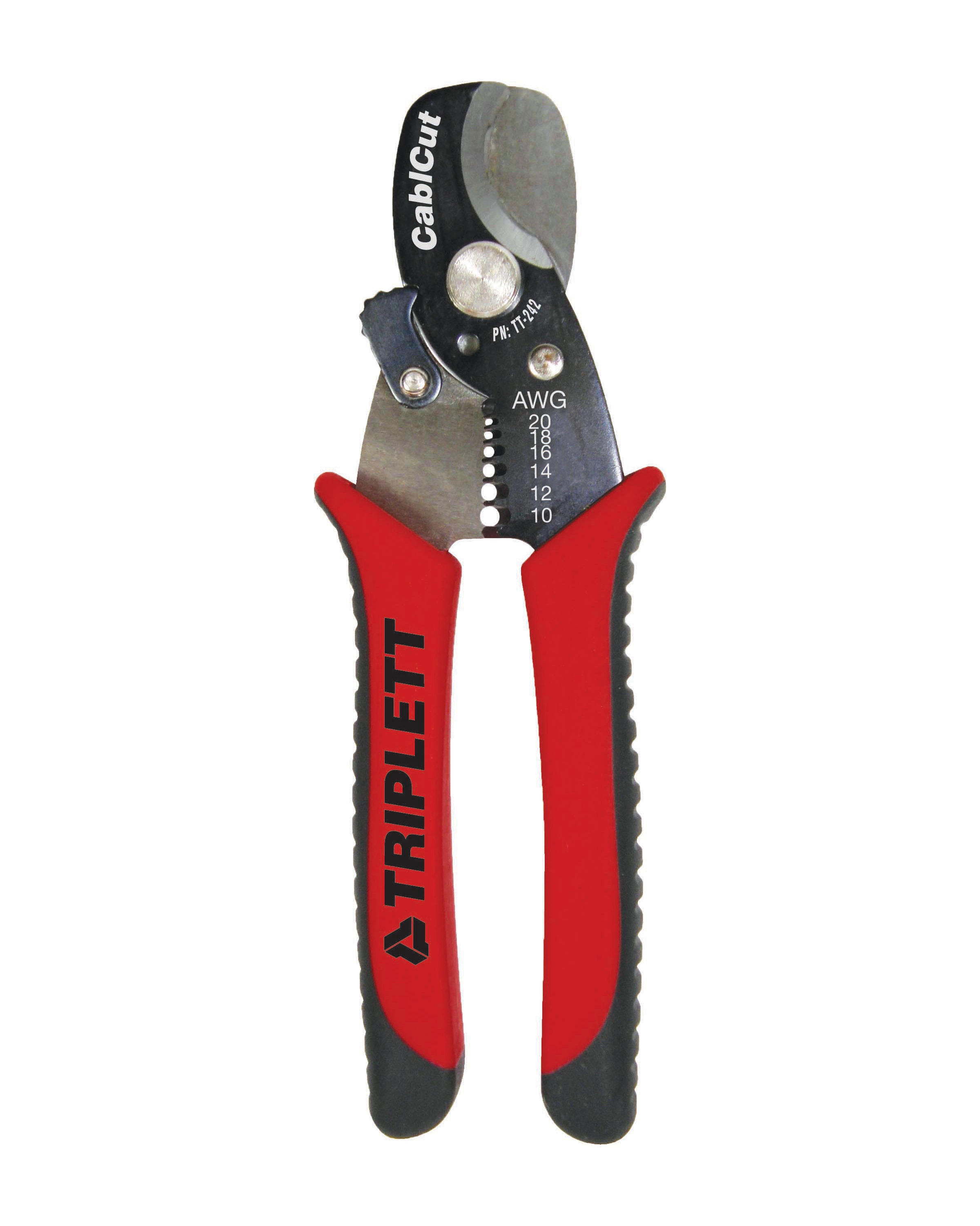 TRIPLETT TT-242 Wire cutter/Stripper 8-30 AWG Solid , 8-30 AWG Stranded