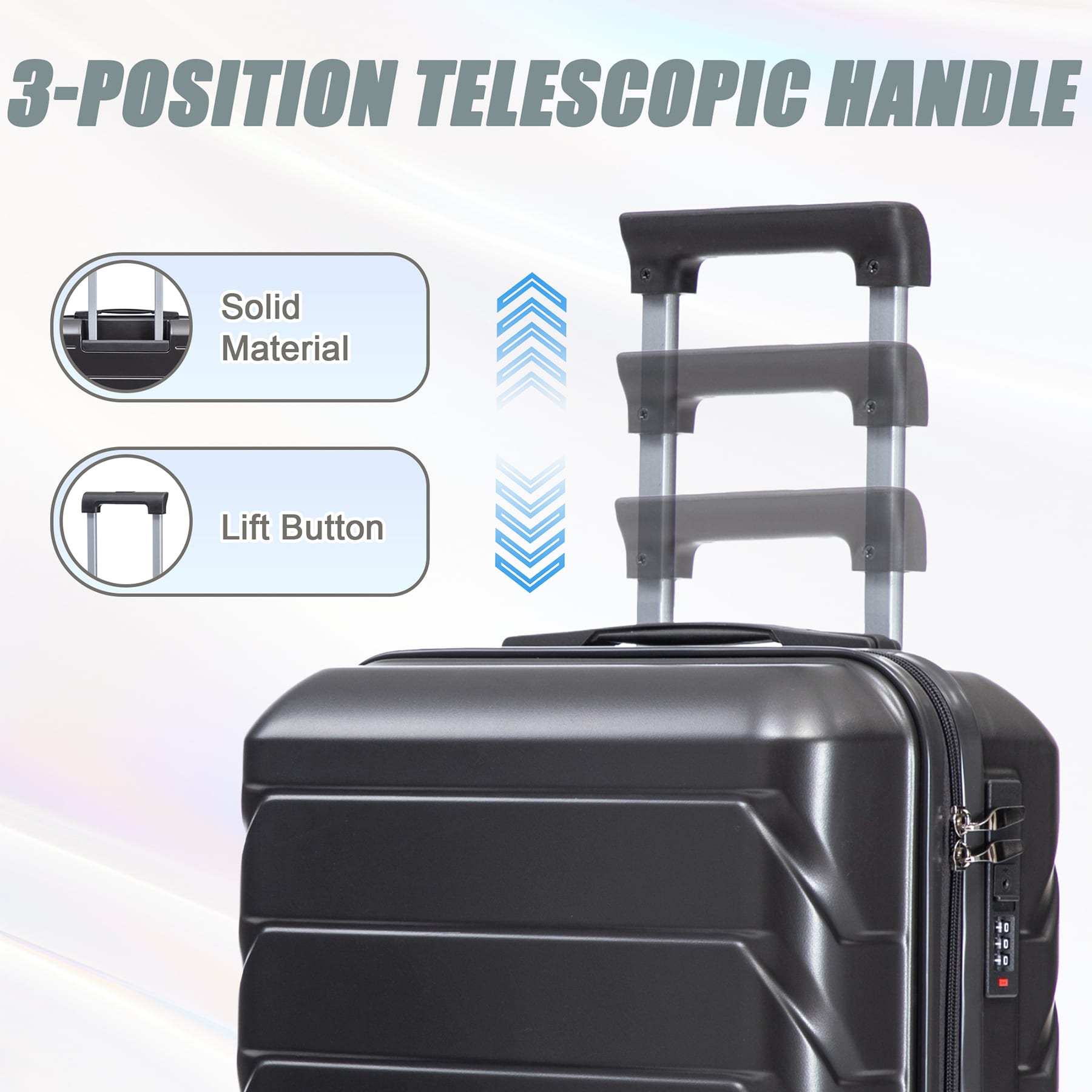 SINOFURN SYD9400017BK Luggage-And-Luggage-Sets - View #7