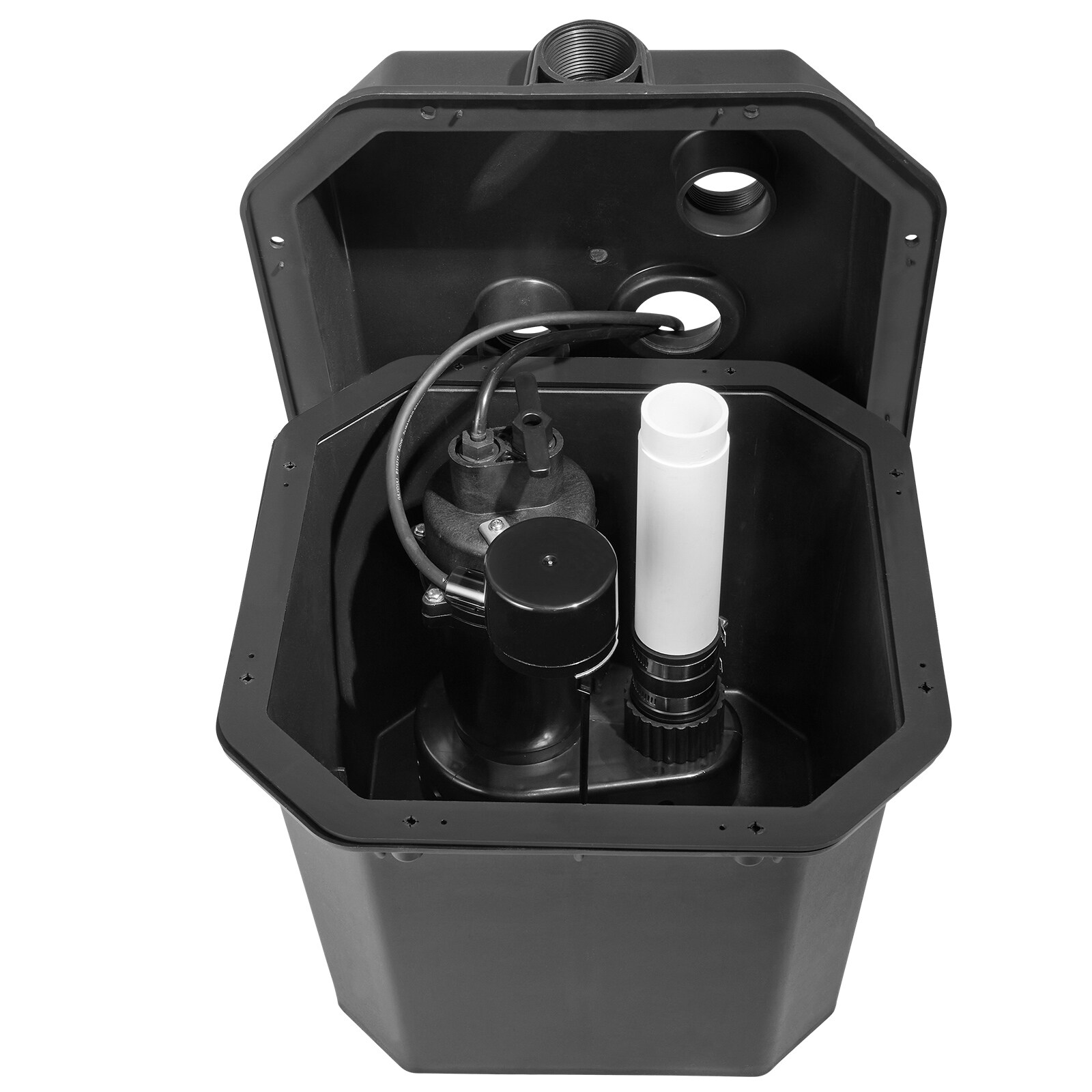 VEVOR 120-Volt Plastic Sewage Sump Pump BTTZSCPSB12HXSF52V1 at Lowes.com