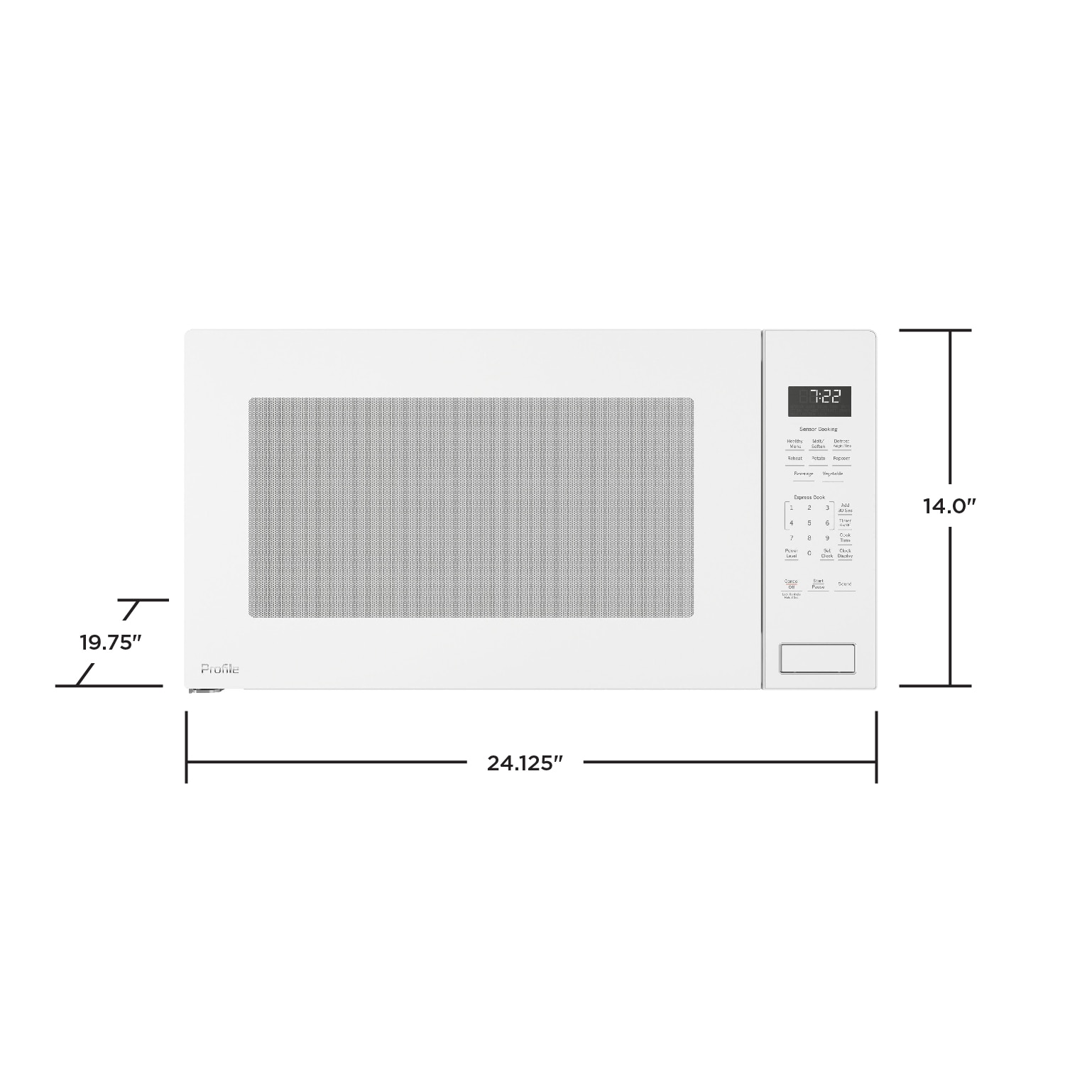 GE Profile Built In Microwave White for Sale in San Antonio, TX - OfferUp