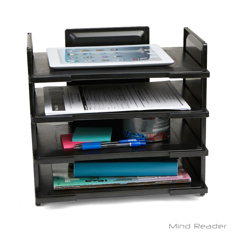Mind Reader FLEXT4-BLK Desktop-Organizers - View #3