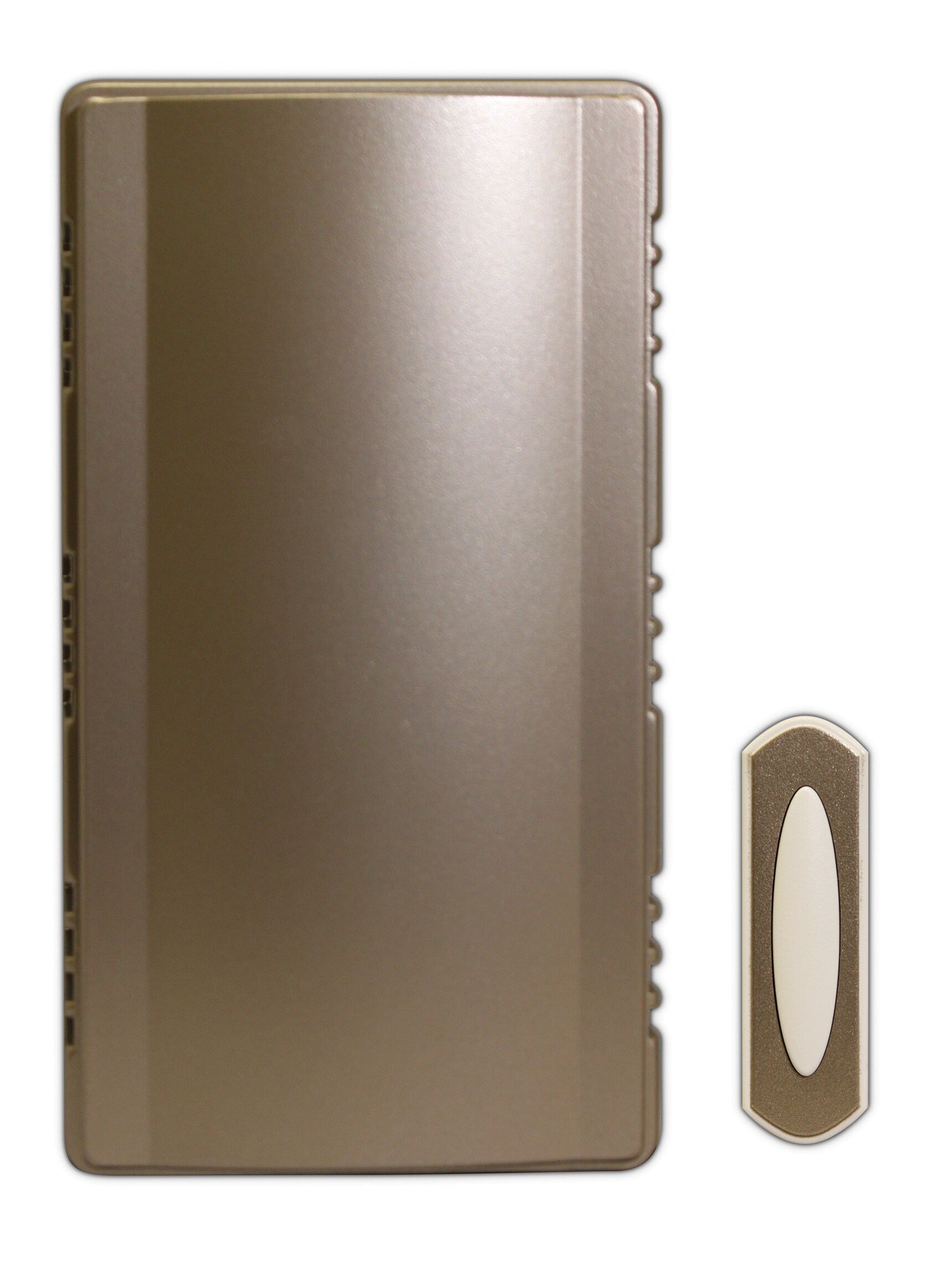 Style Selections SS-7451-03 Satin Nickel Wireless Doorbell Chime