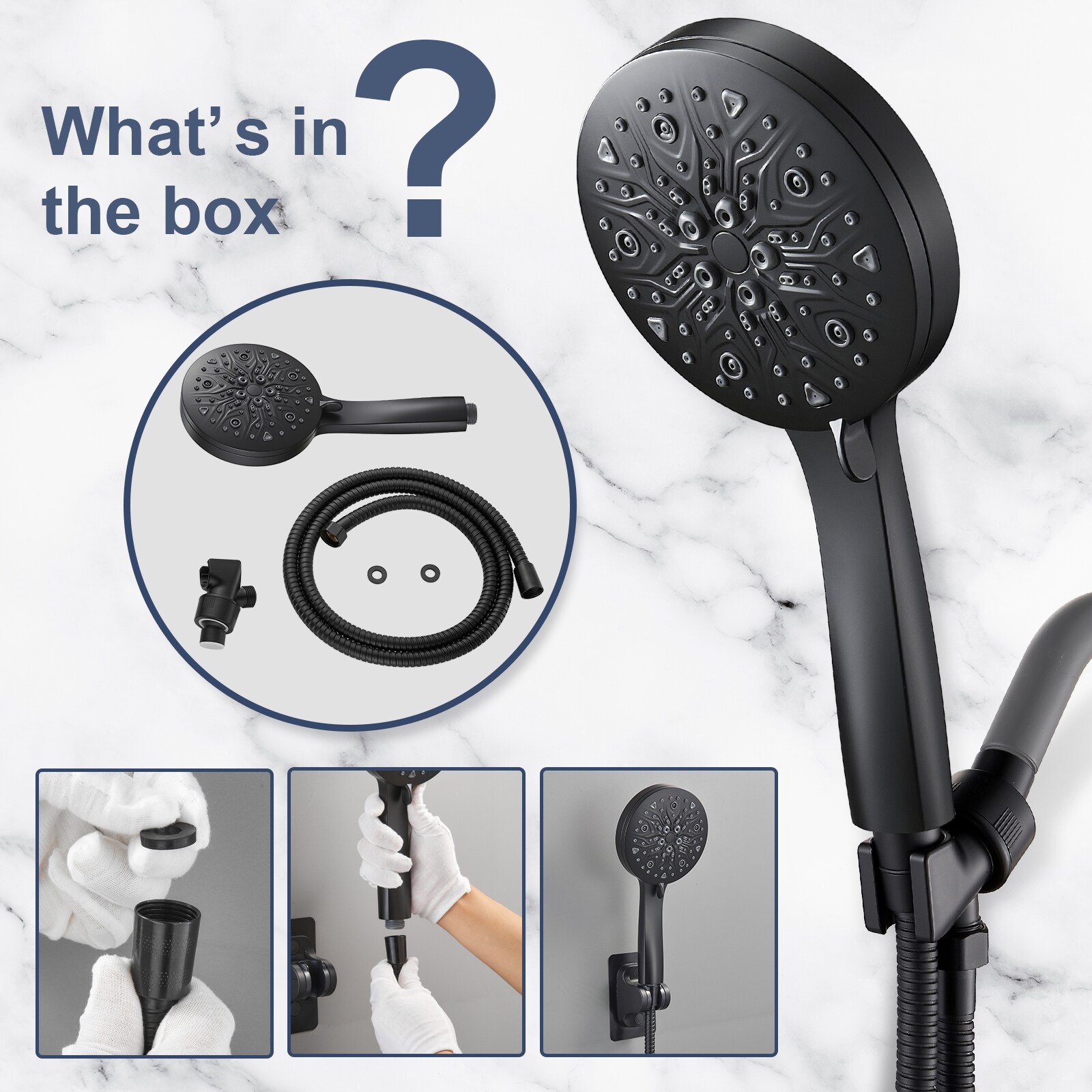 Cobbe LSKSHS0508B Fixed-Showerhead - View #3
