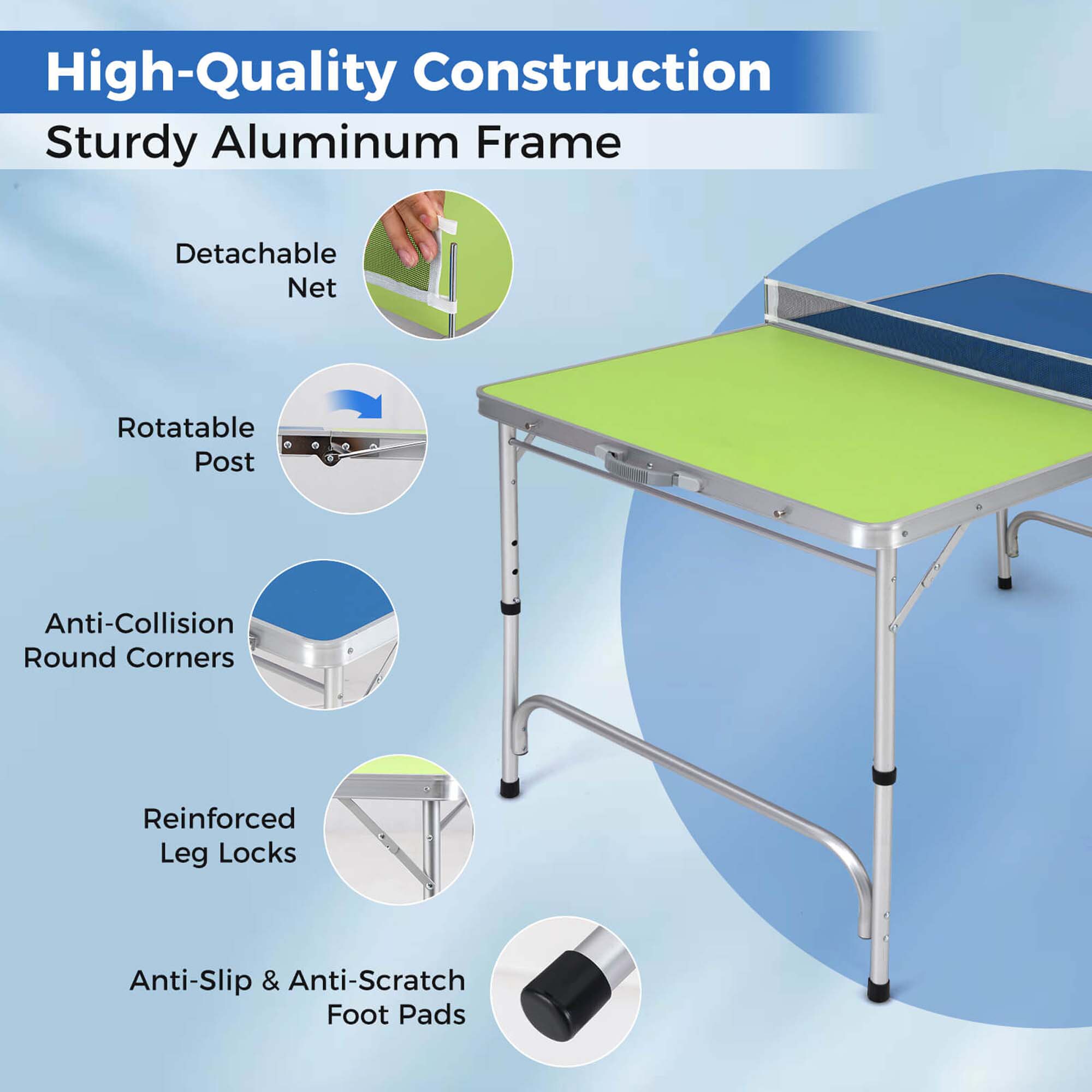Costway HCST04991 Multi-Game-Tables - View #7