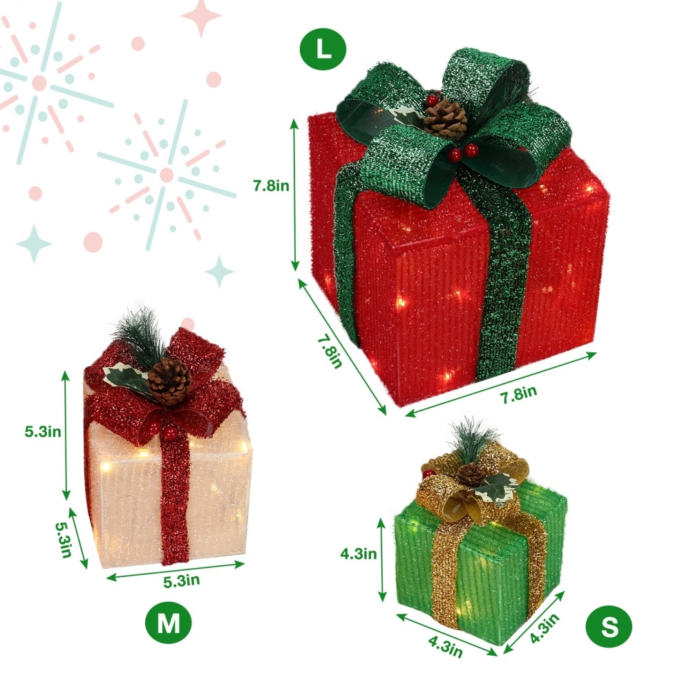 Upsimples 73241991-SYHJQ001 Table-Christmas-Decorations - View #3