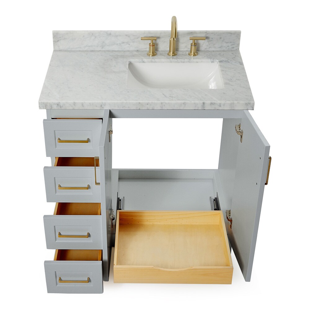 ARIEL Q037SRCWRVOGRY Bath-Vanity-Combo - View #6