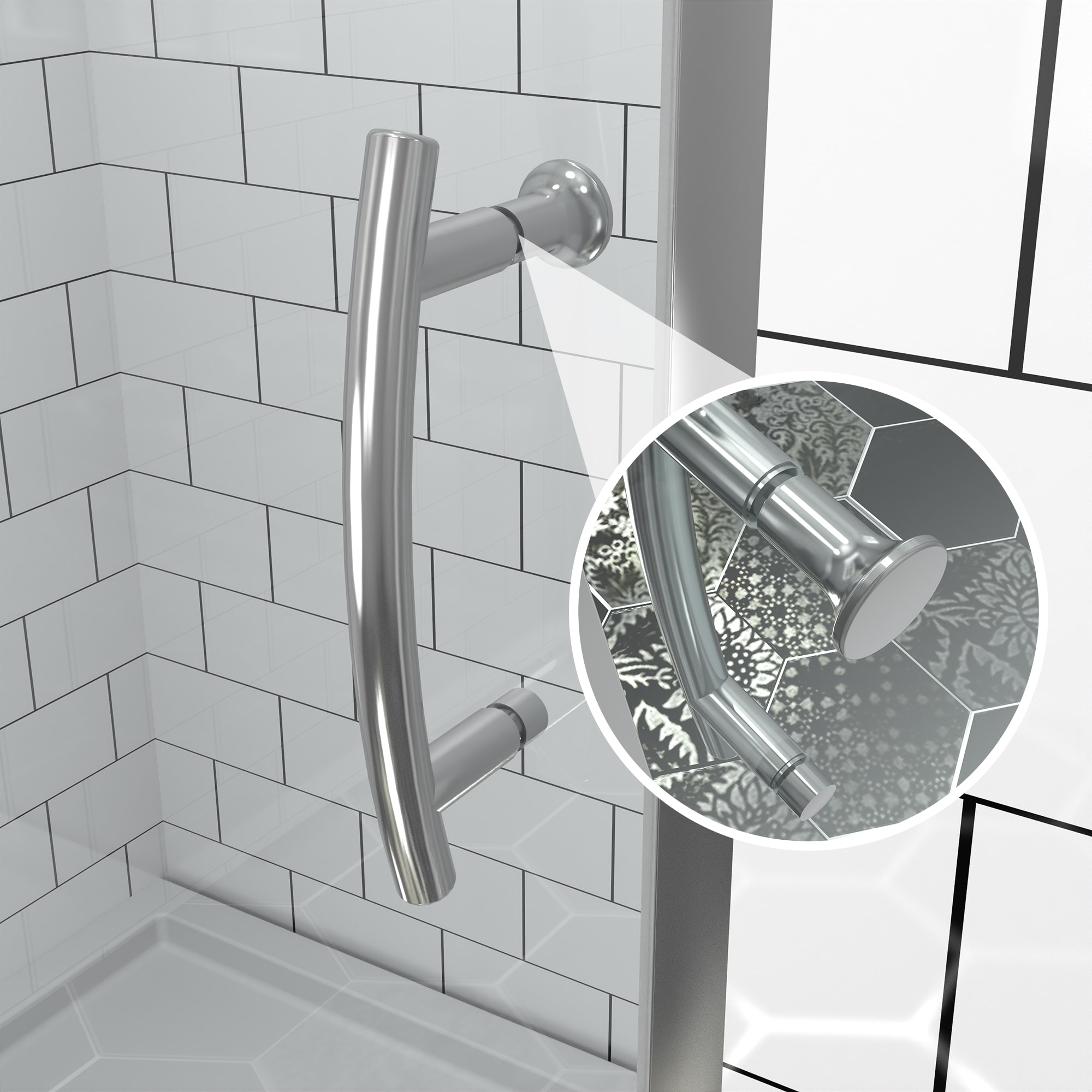 WELLFOR BA-P171830 Shower-Doors - View #4