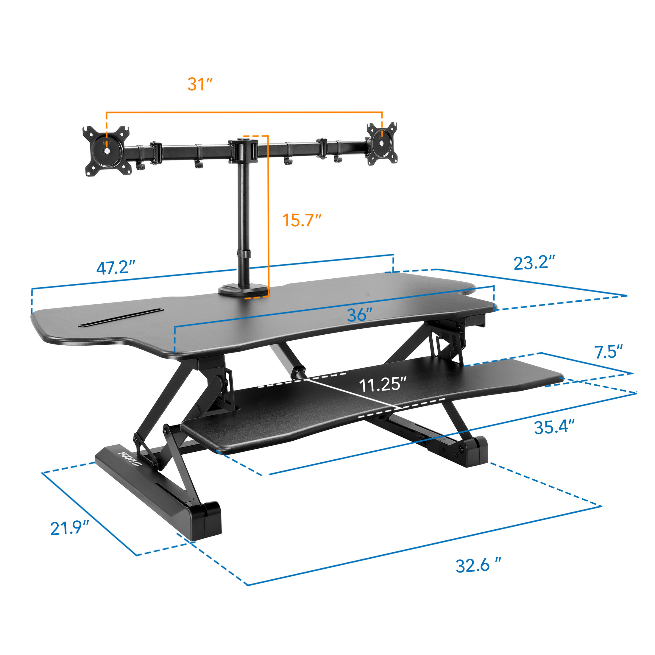 Mount-It! MI-8054 Office-Accessories - View #12