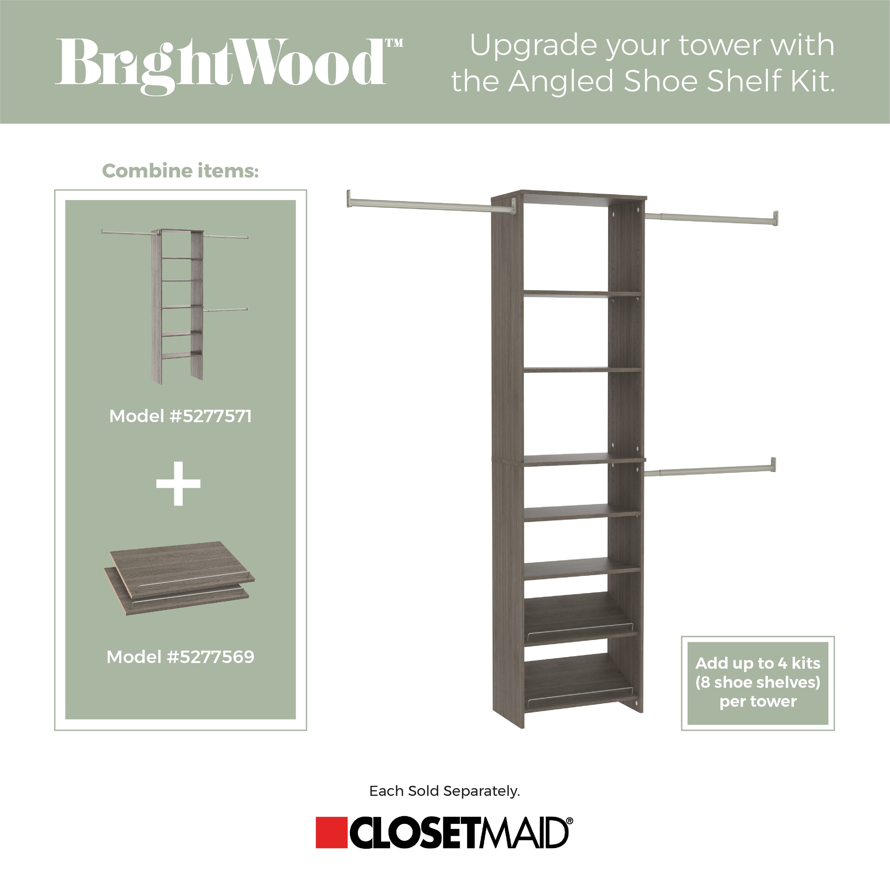 ClosetMaid 10000-02655 Wood-Closet-Kits - View #14