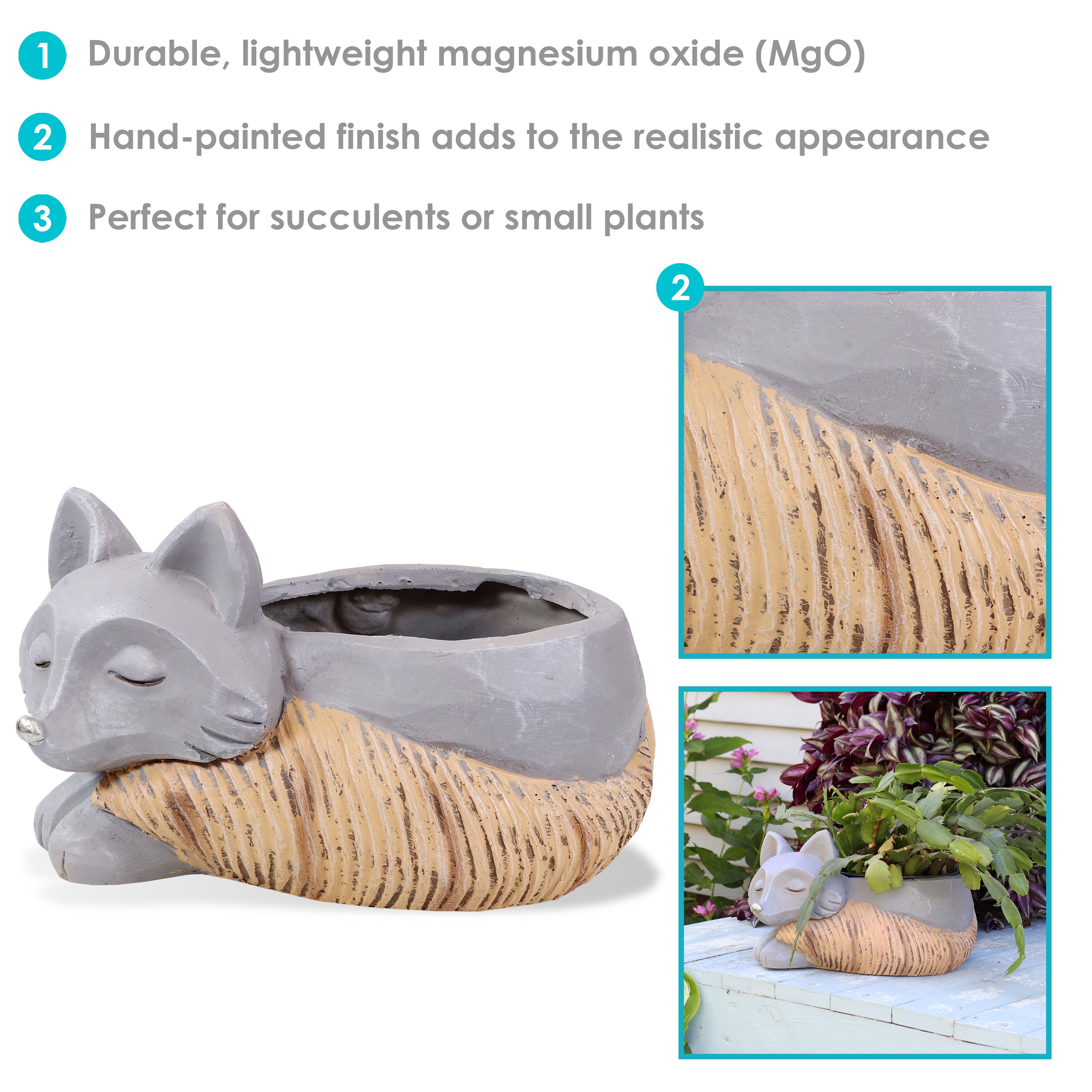 Sunnydaze Decor ART-240 Planter-Window-Box - View #6