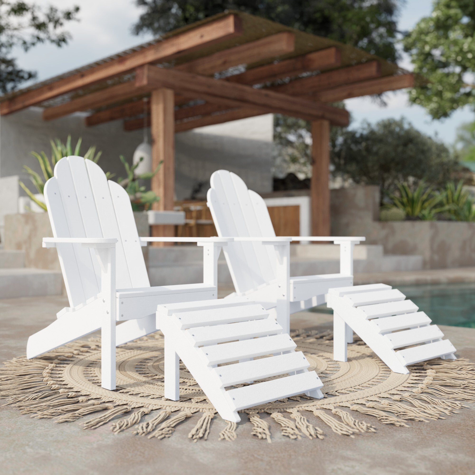 Wildridge LCC-216-BW Stools-Ottomans - View #2