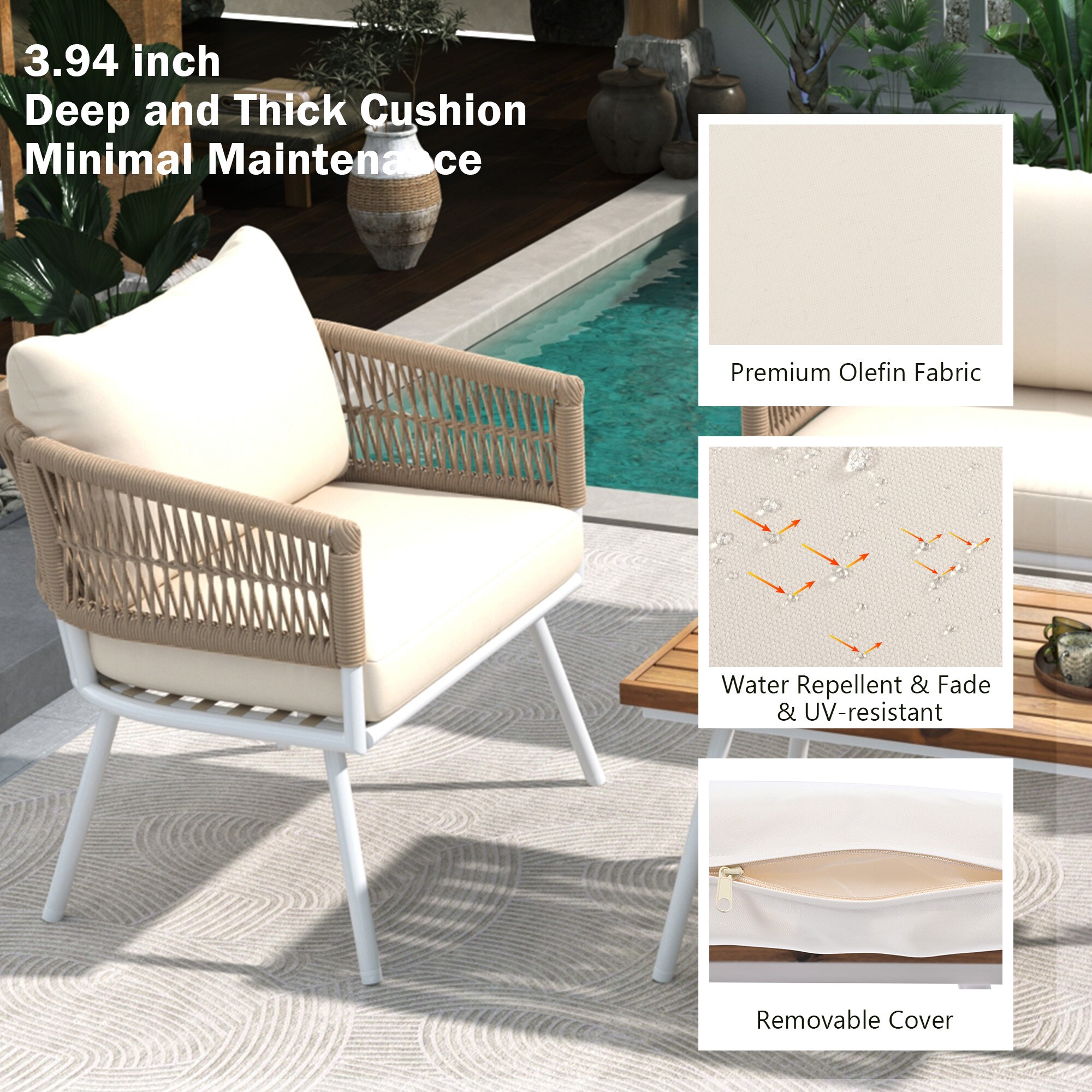 AHIOU HOME ZAAHG-0004AAZSF Patio-Conversation-Sets - View #13
