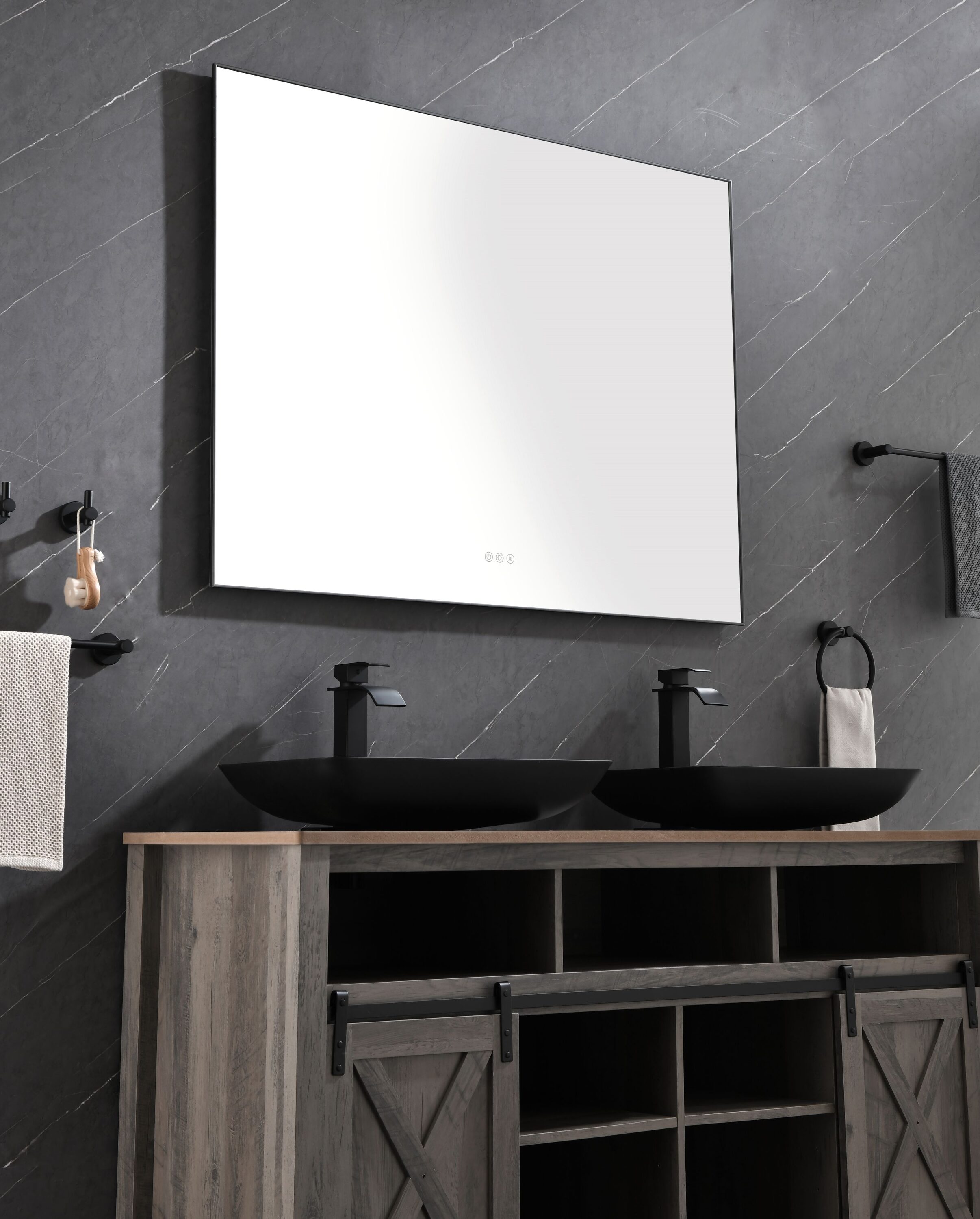 WELLFOR AMBE-044836 Framed-Bath-Mirrors - View #12