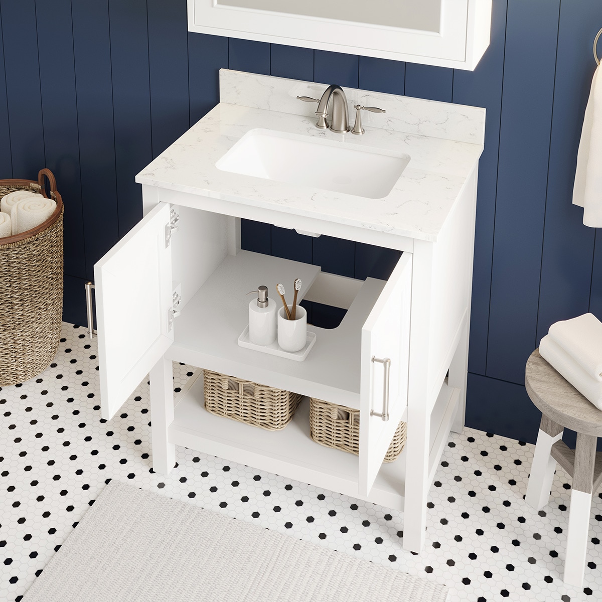 他の人はこちらも検索 White 30-in Holly Selections Style Undermount Sink Single その他