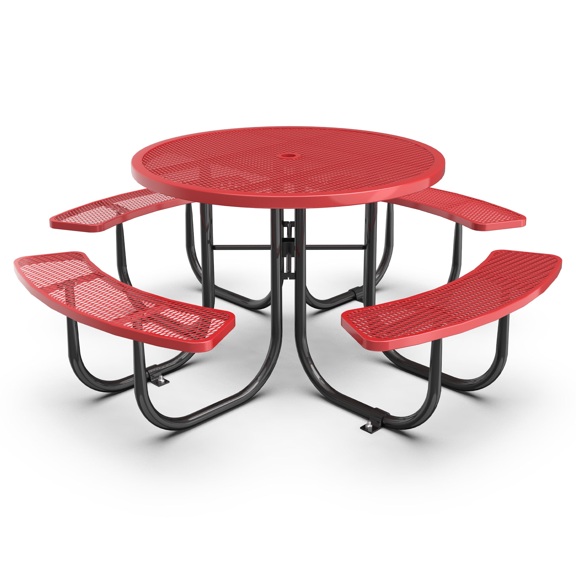 CESICIA 767-Z98 Patio Conversation Set with Red