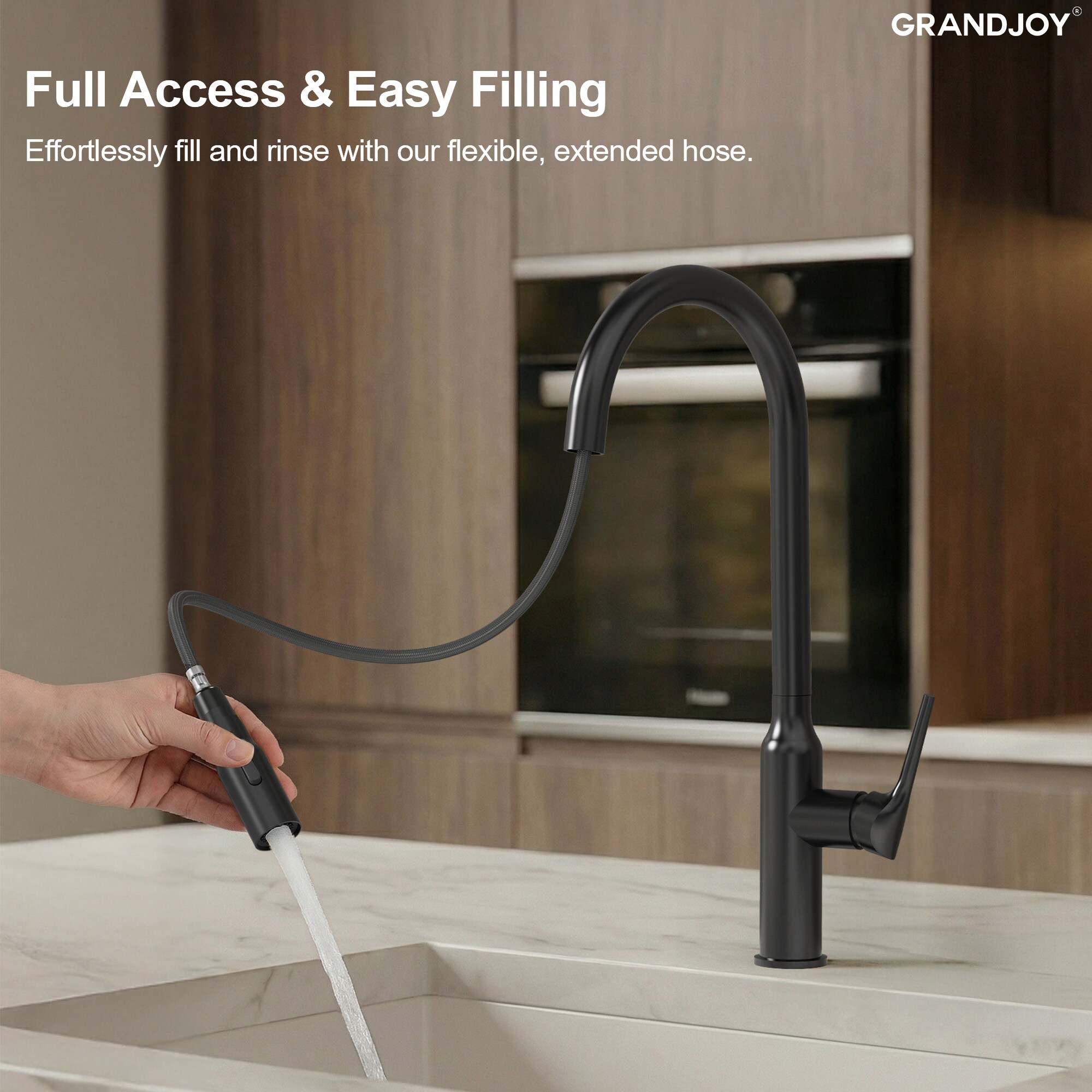 GRANDJOY GJ12-KF97K-BL Kitchen-Faucets - View #7