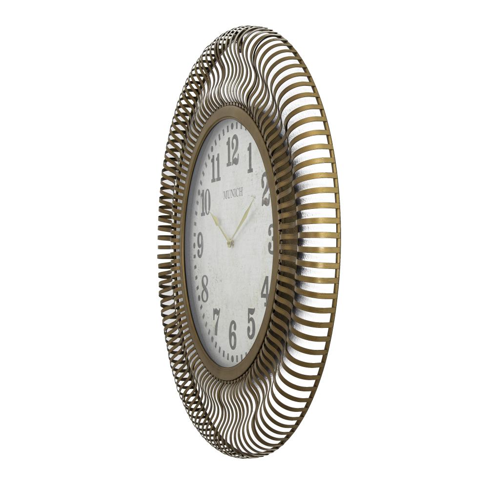 Yosemite Home Decor Analog Round Wall Classic At Lowes Com   42160568 