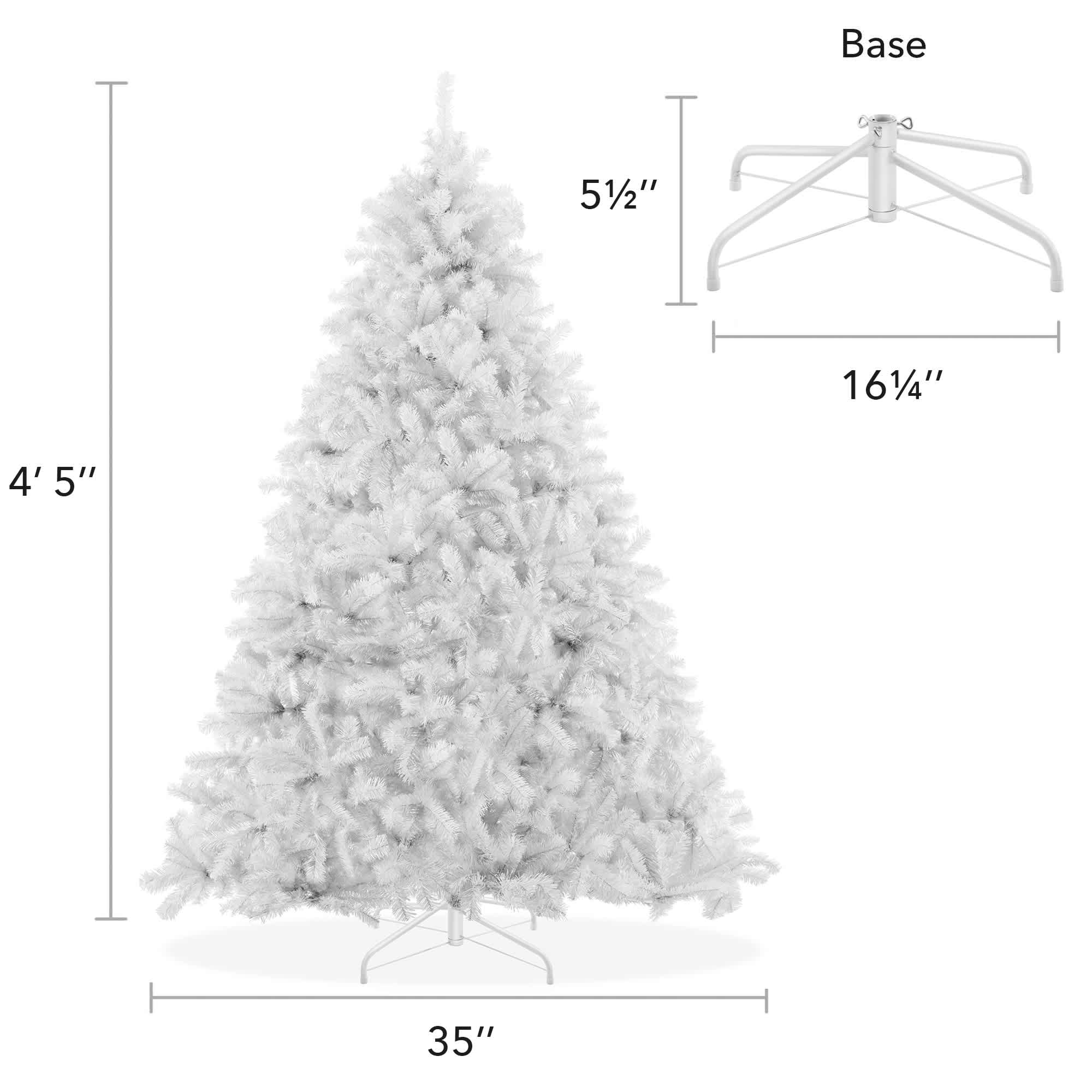 Casafield SZN-TR-434H-WHT Artificial-Christmas-Trees - View #5