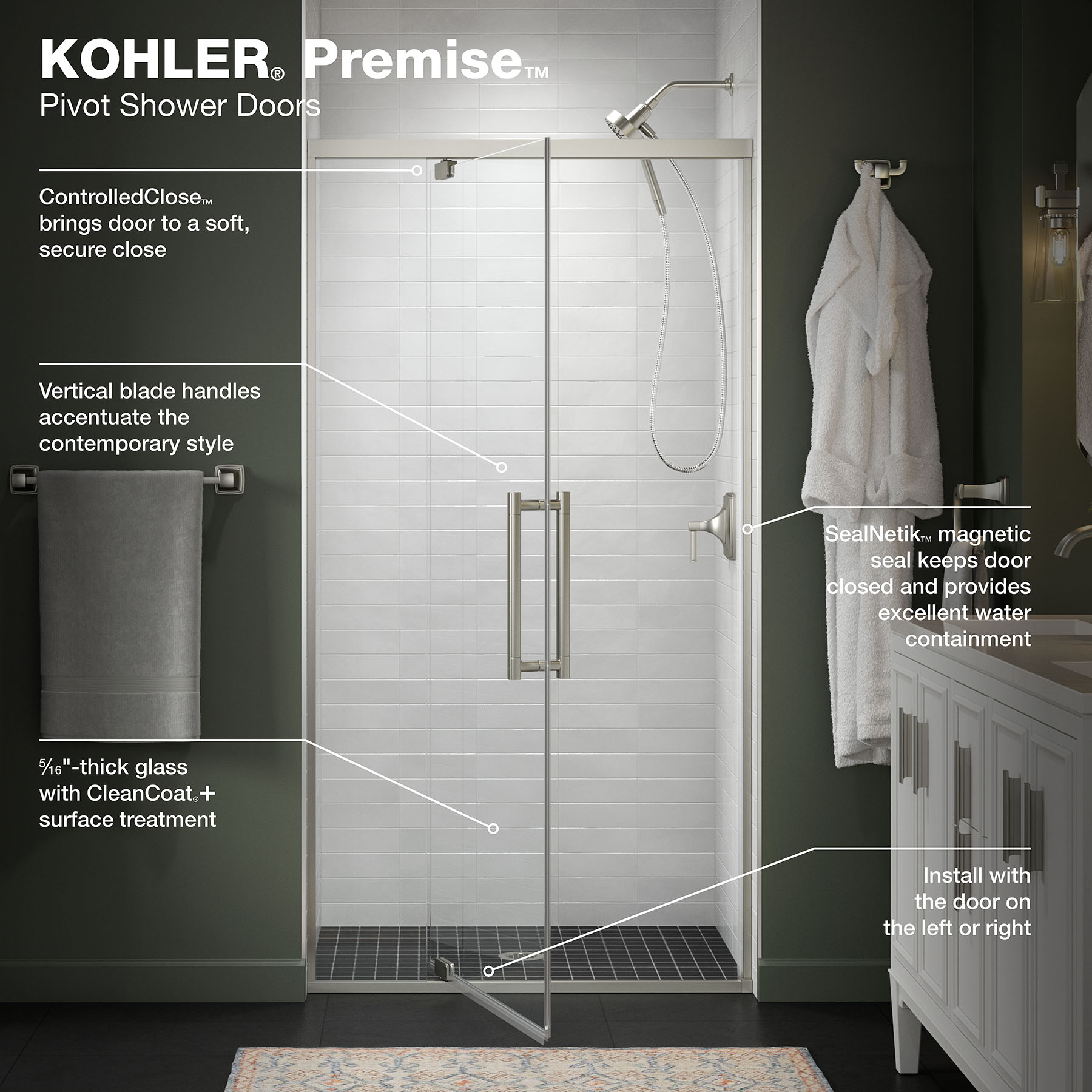 KOHLER 702480-8L-BNK Shower-Doors - View #6