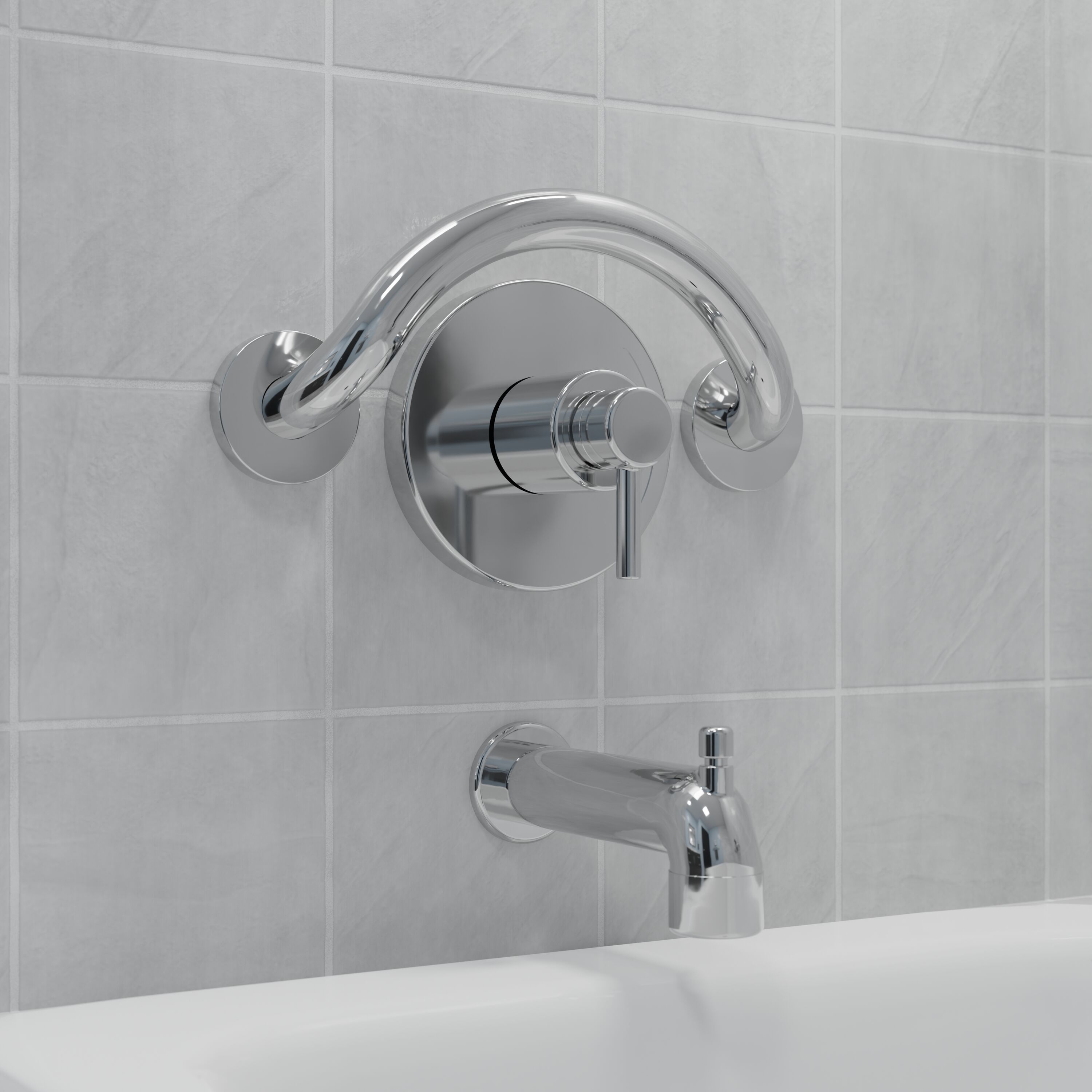 HealthCraft PLUS-CGB-CP Grab-Bars - View #2