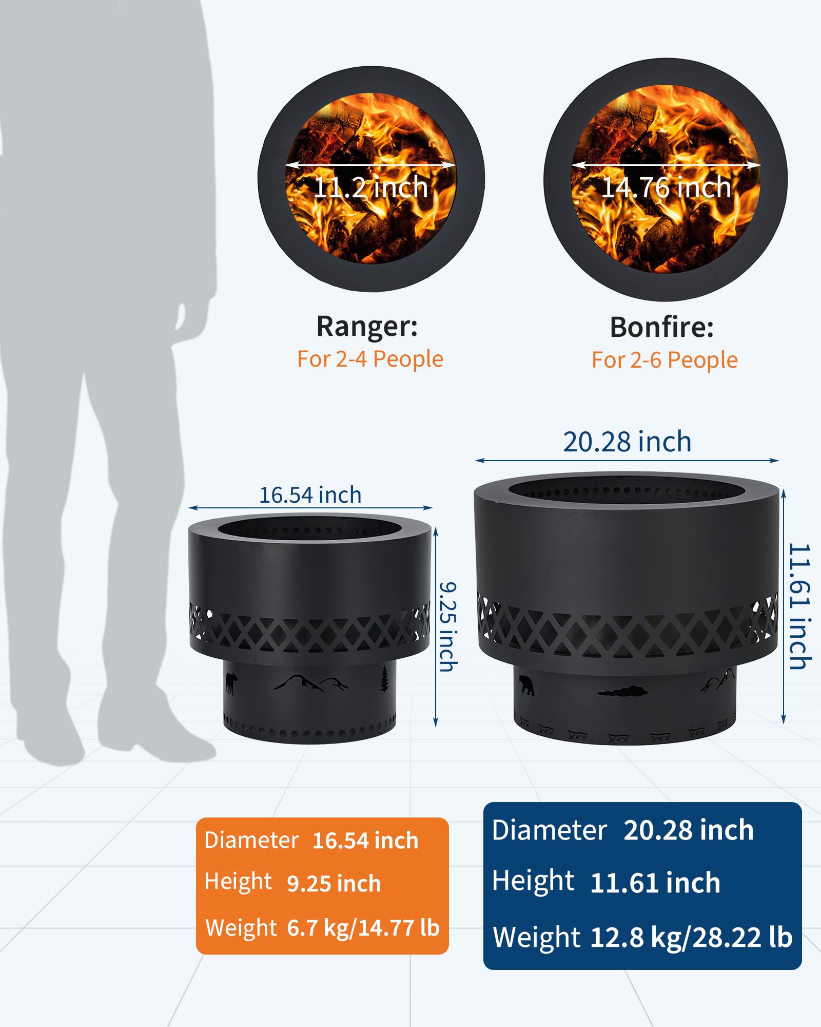 DEXSO ENCOREPPGBA4852 Outdoor-Woodburning-Firepits - View #2