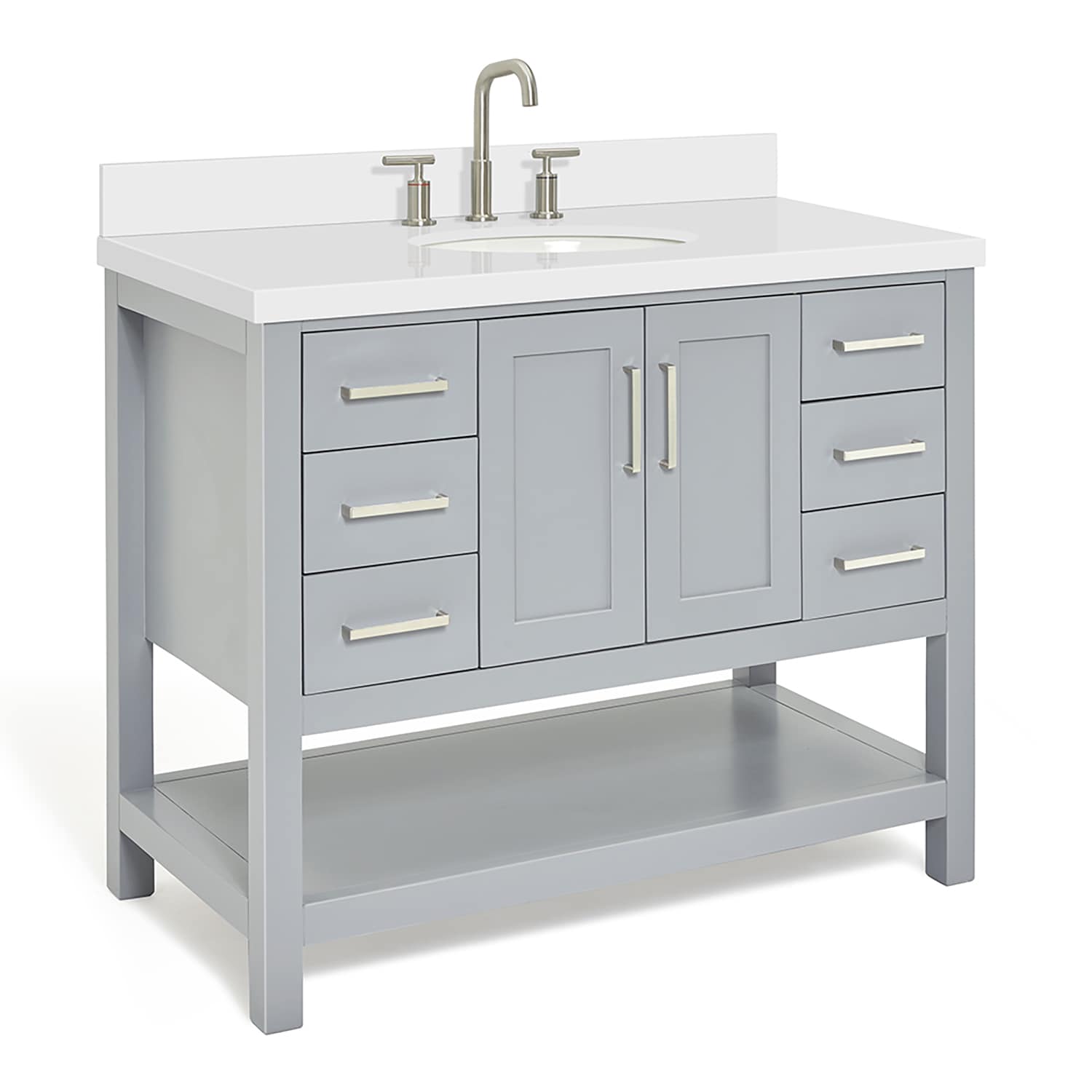 ARIEL S043SWQOVOGRY Bath-Vanity-Combo - View #7
