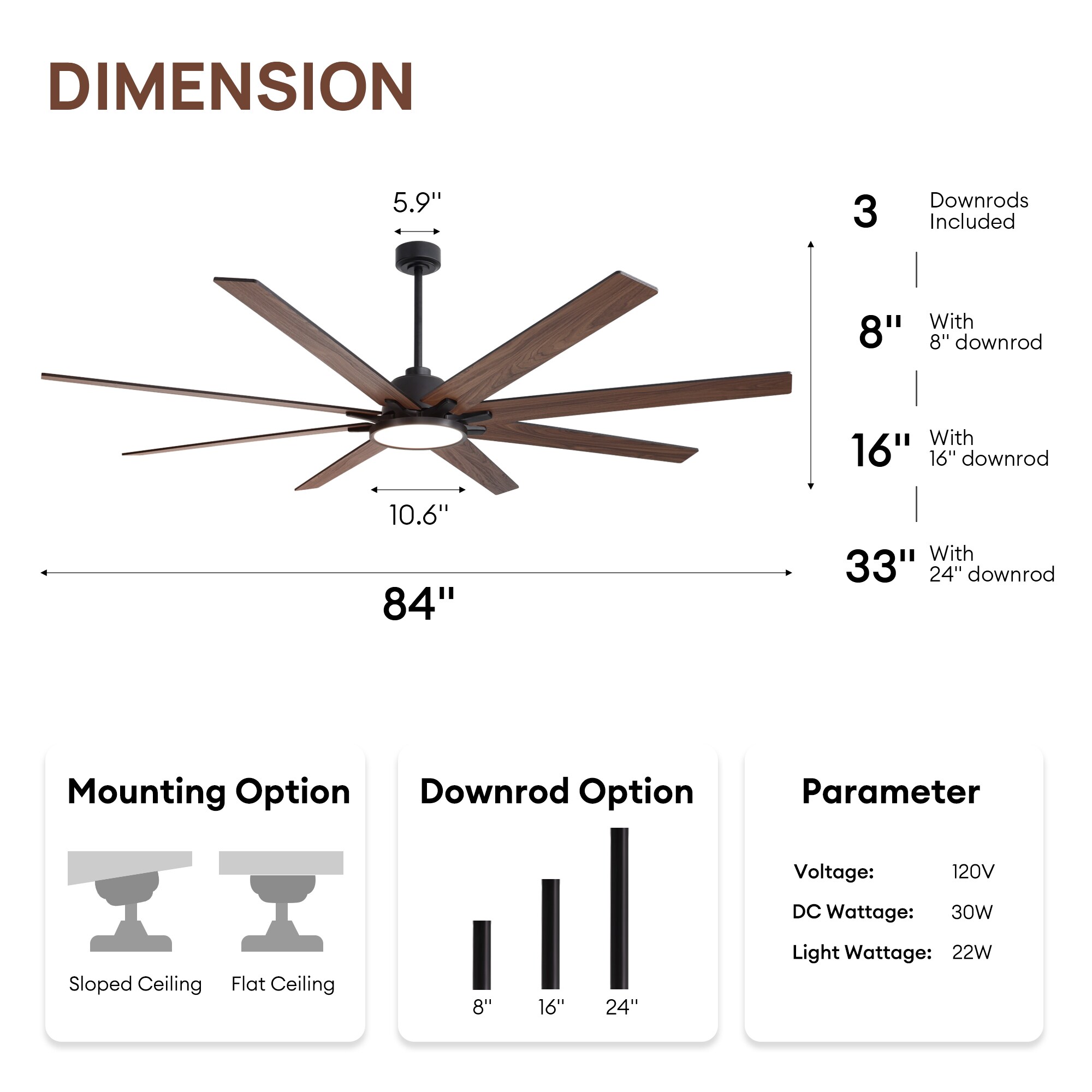 SILJOY WY-013D-84-01 Ceiling-Fans - View #11